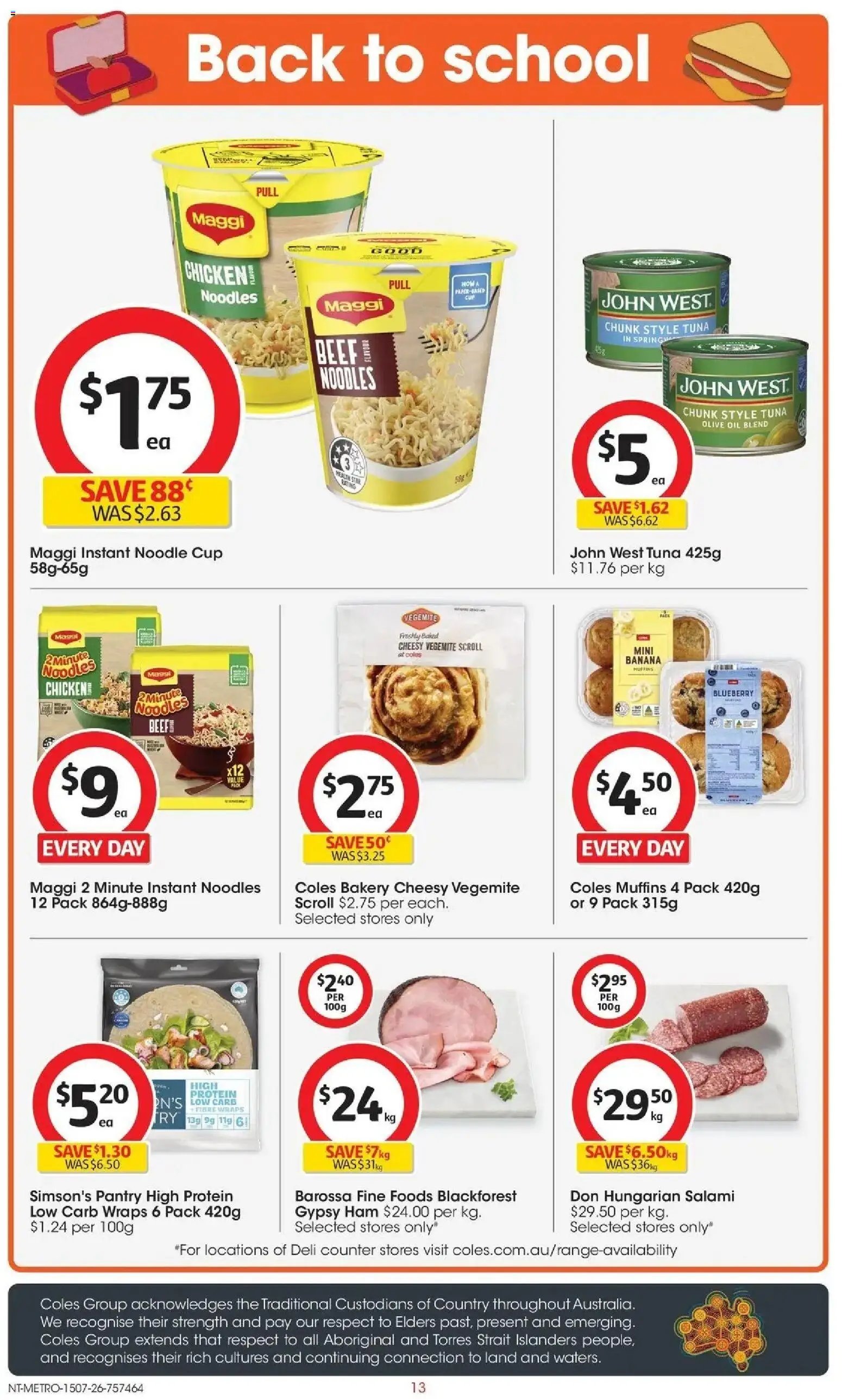 Coles catalogue from 15/07/2026 Coles catalogue NT