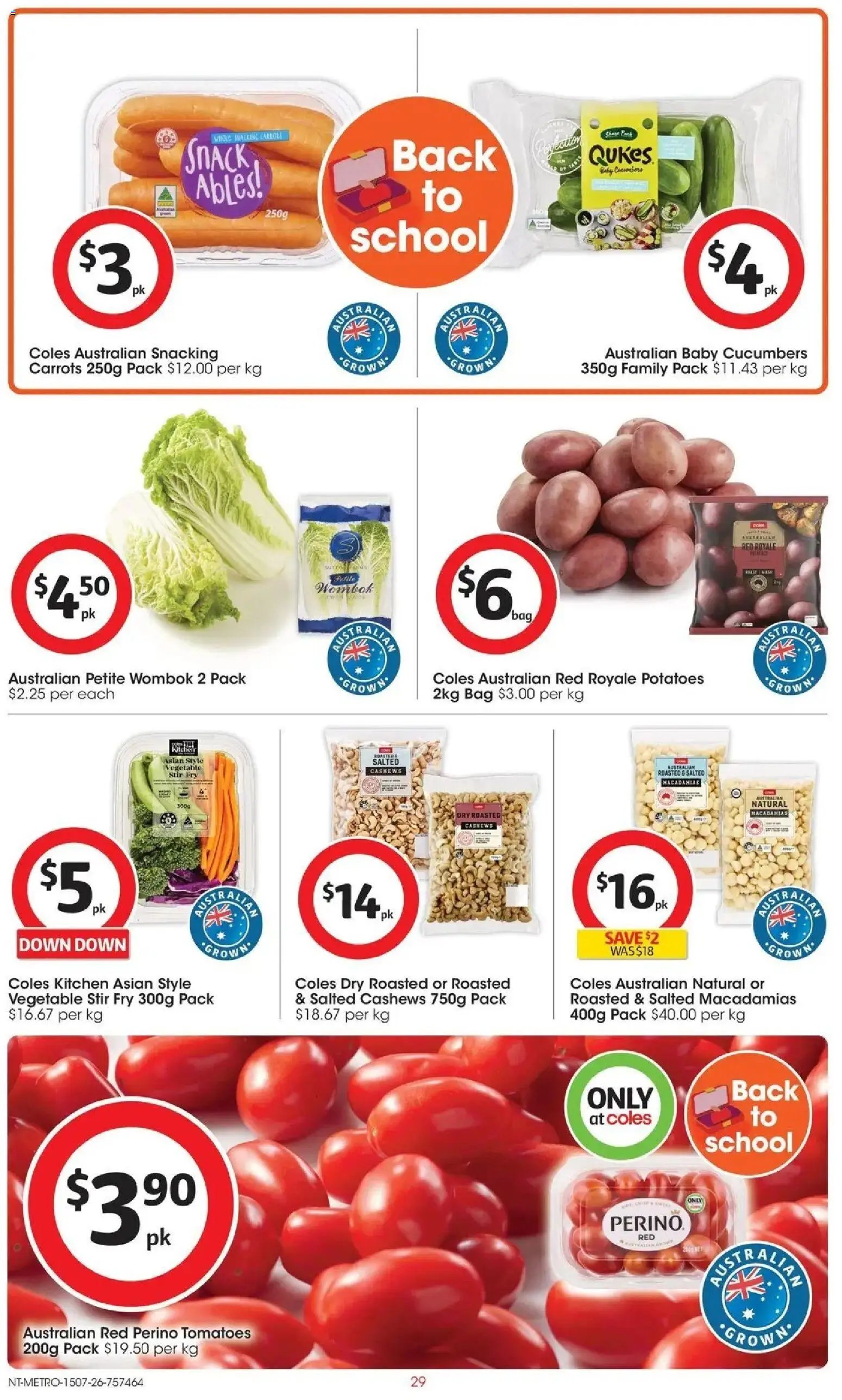 Coles catalogue from 15/07/2026 Coles catalogue NT