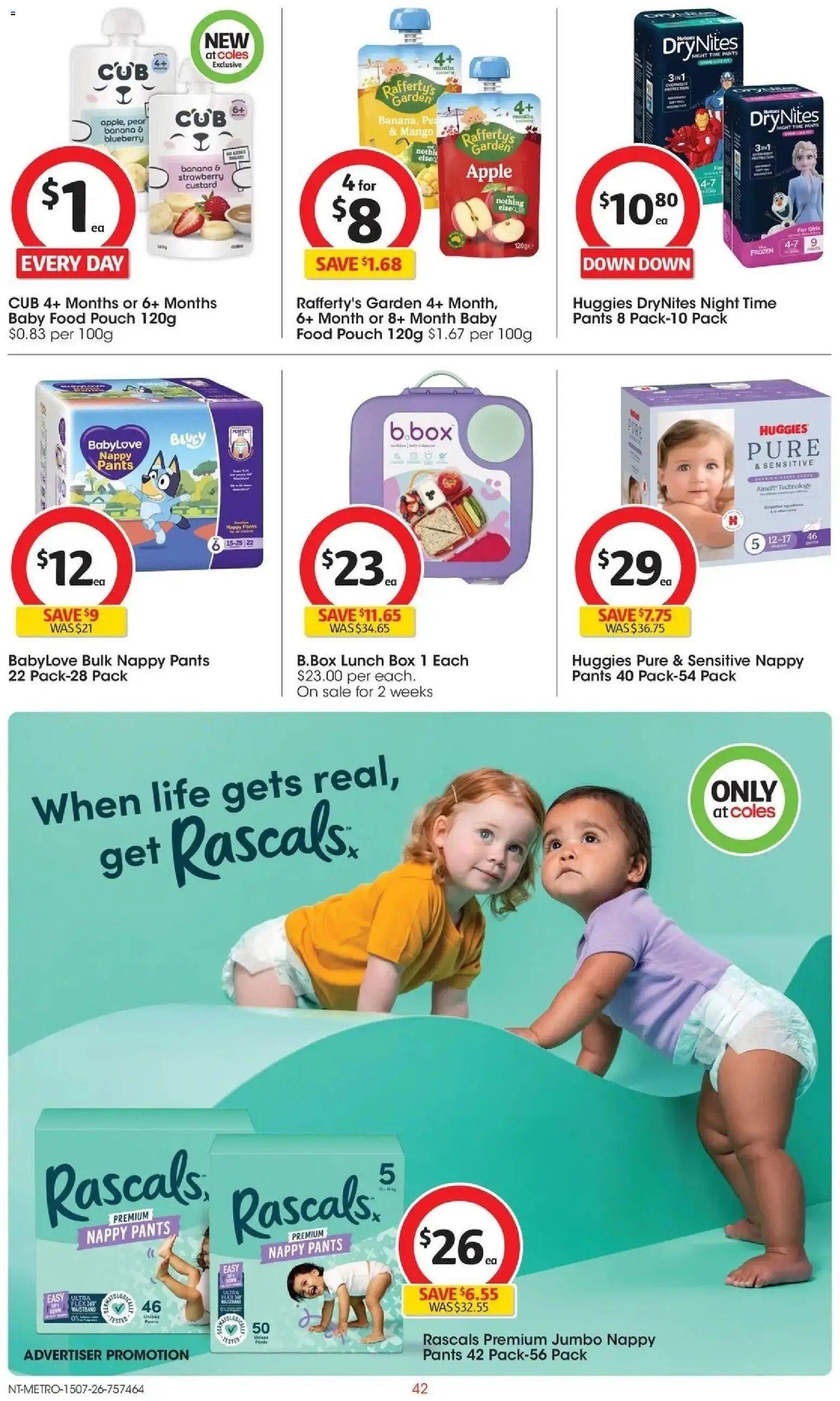 Coles catalogue from 15/07/2026 Coles catalogue NT