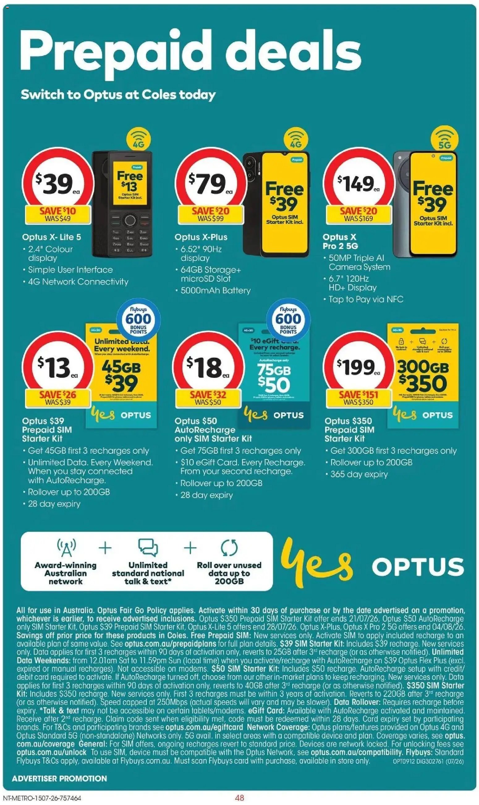 Coles catalogue from 15/07/2026 Coles catalogue NT