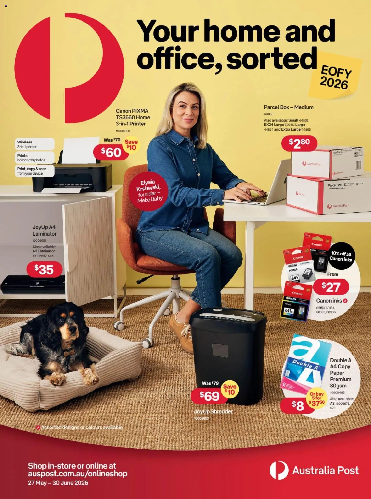 Australia Post catalogue from 27/05/2026 Australia Post catalogue