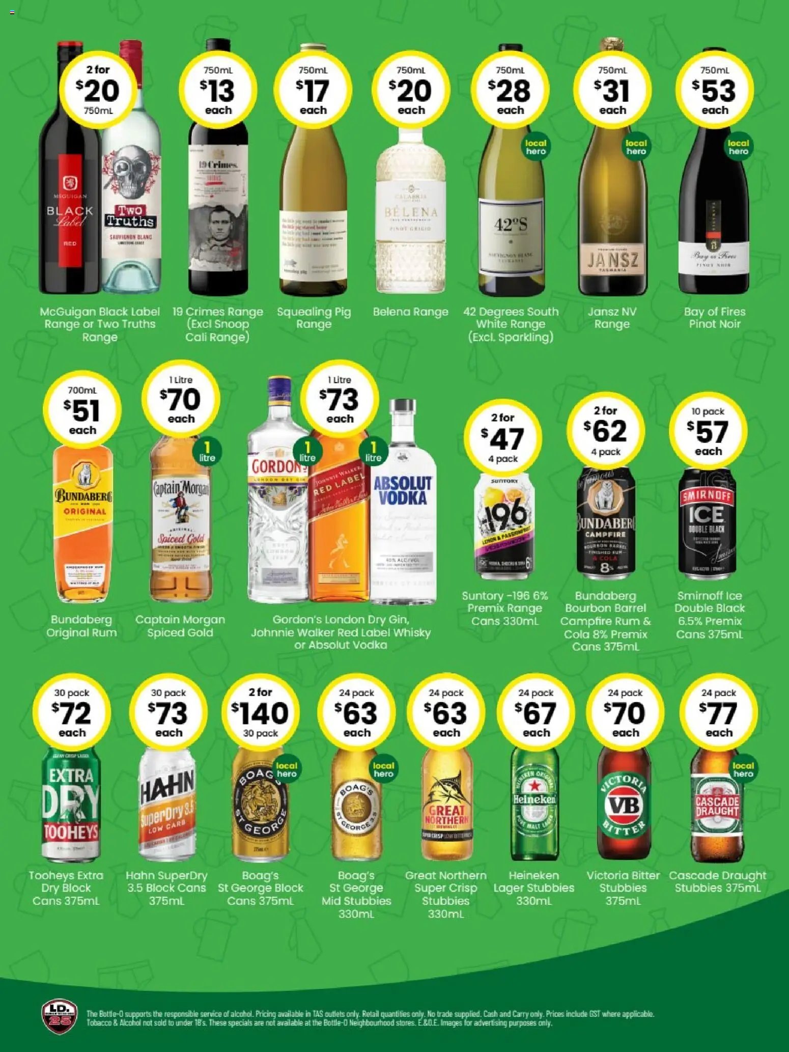 The Bottle-O catalogue from 17/08/2026 The Bottle-O catalogue QUEENSTOWN