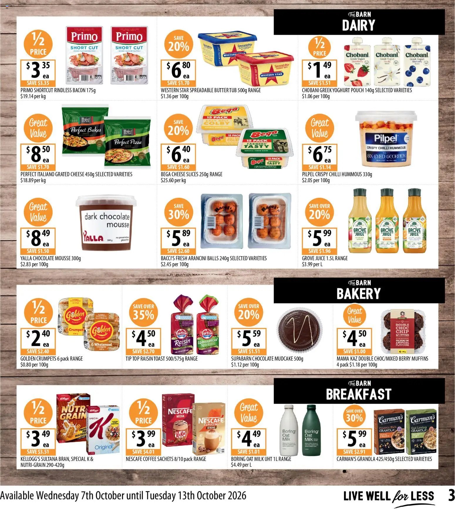 Supabarn catalogue from 07/10/2026 Supabarn catalogue