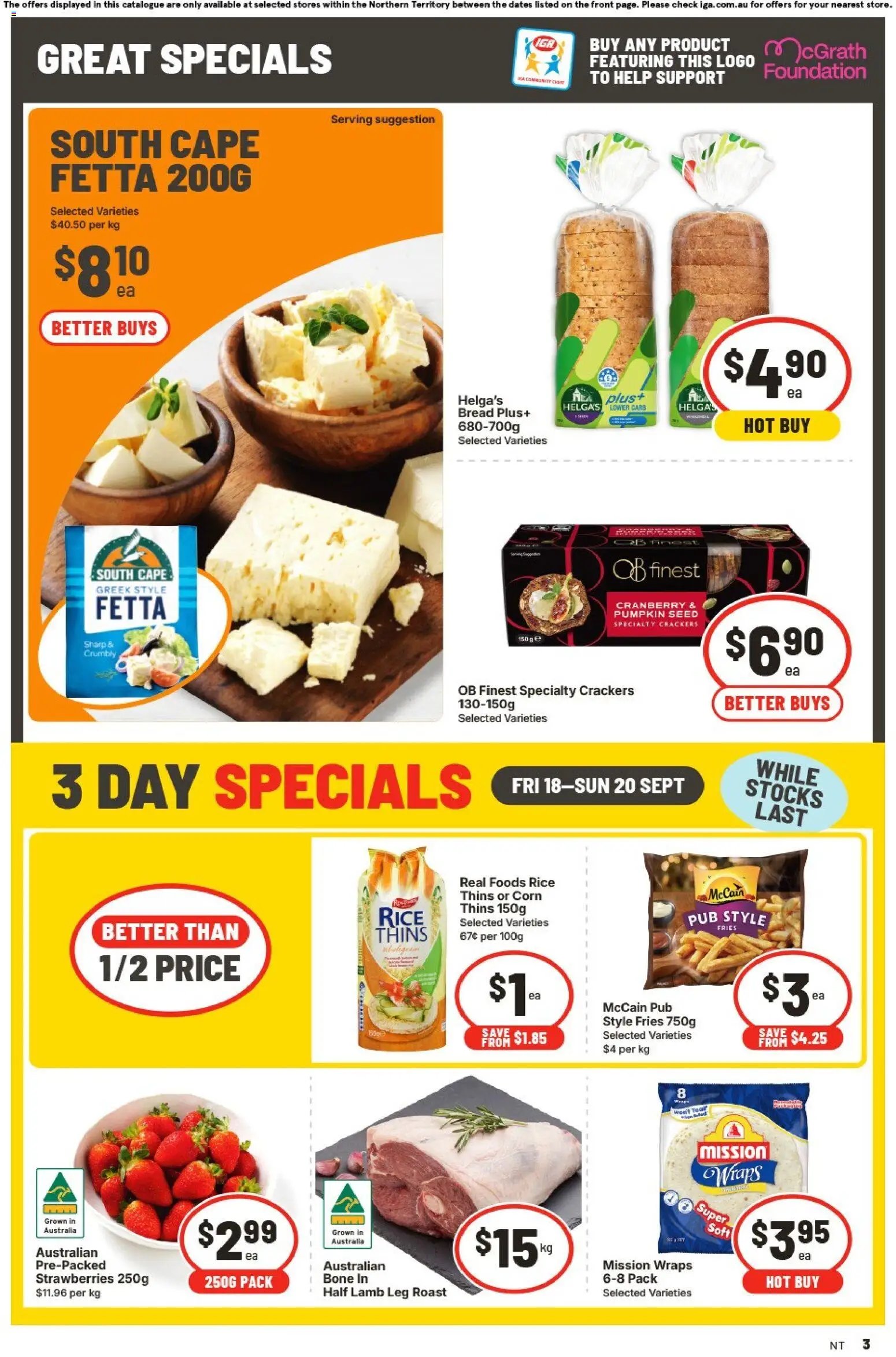 IGA catalogue from 16/09/2026 IGA catalogue Berry Springs
