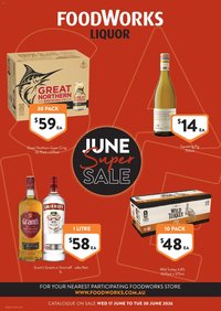 Foodworks catalogue from 17/06/2026 Foodworks catalogue Liquor VIC