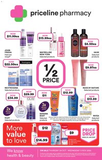 Priceline Pharmacy catalogue valid from 29/10/2026 - Latest Specials & Offers