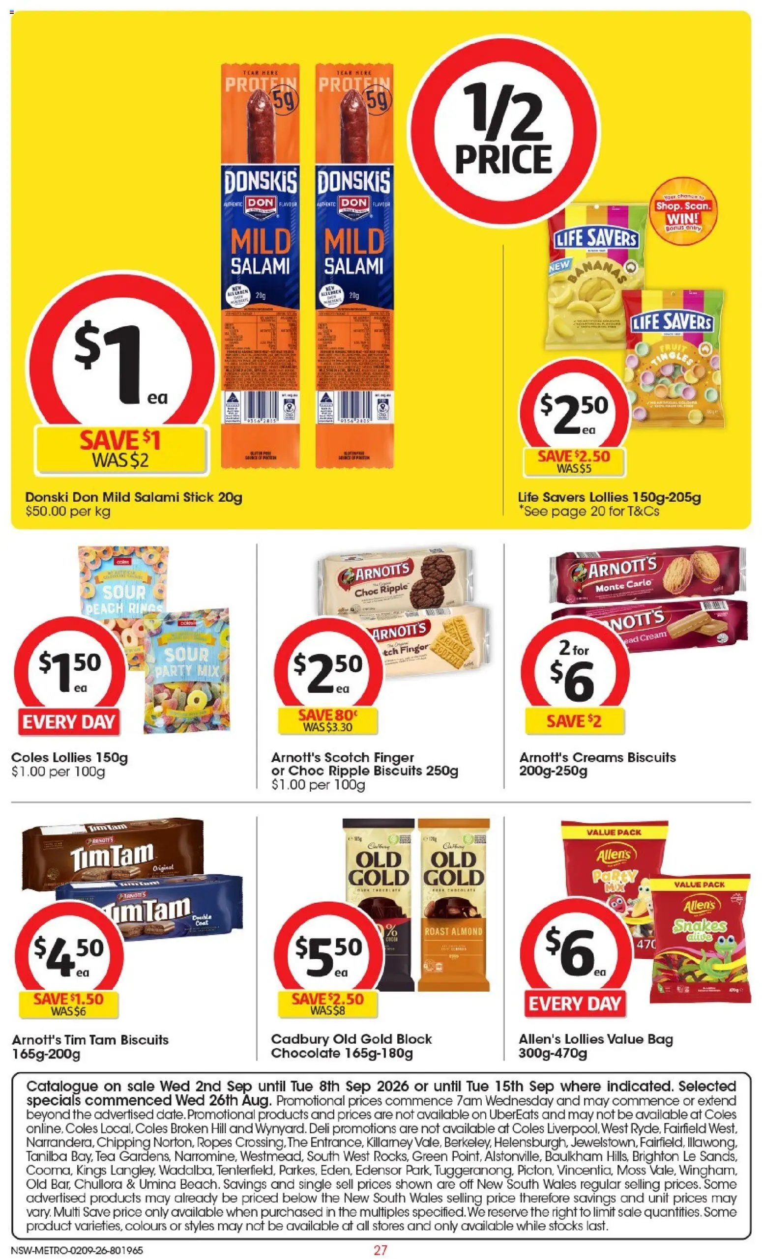 Coles catalogue from 02/09/2026 Coles catalogue NSW