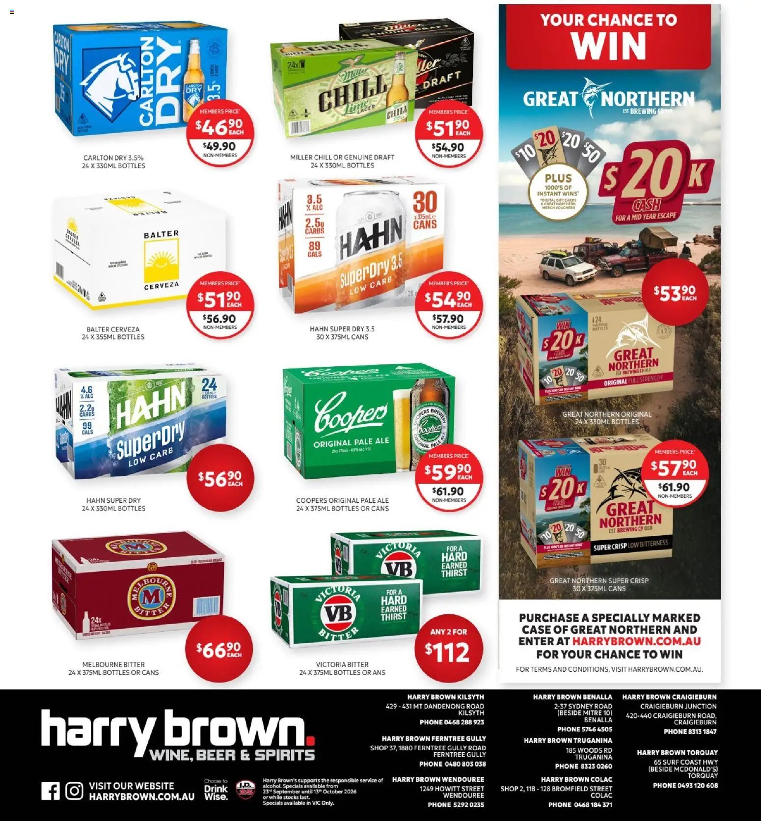 Harry Brown catalogue from 23/09/2026 Harry Brown catalogue Benalla