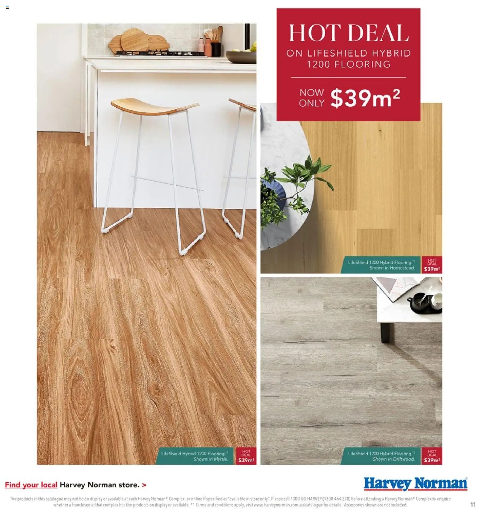 Harvey Norman catalogue from 01/10/2026 Harvey Norman Carpet & Flooring Specialist