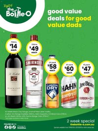 The Bottle-O catalogue from 17/08/2026 Good Value Booze, For Good Value Dads. 17/08