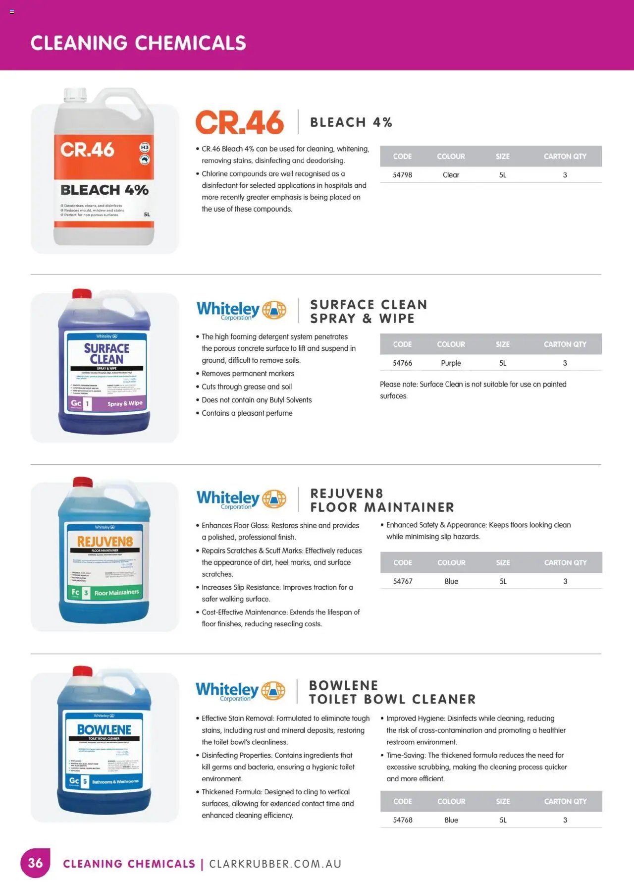 Clark Rubber catalogue from 05/05/2025 Catalogue