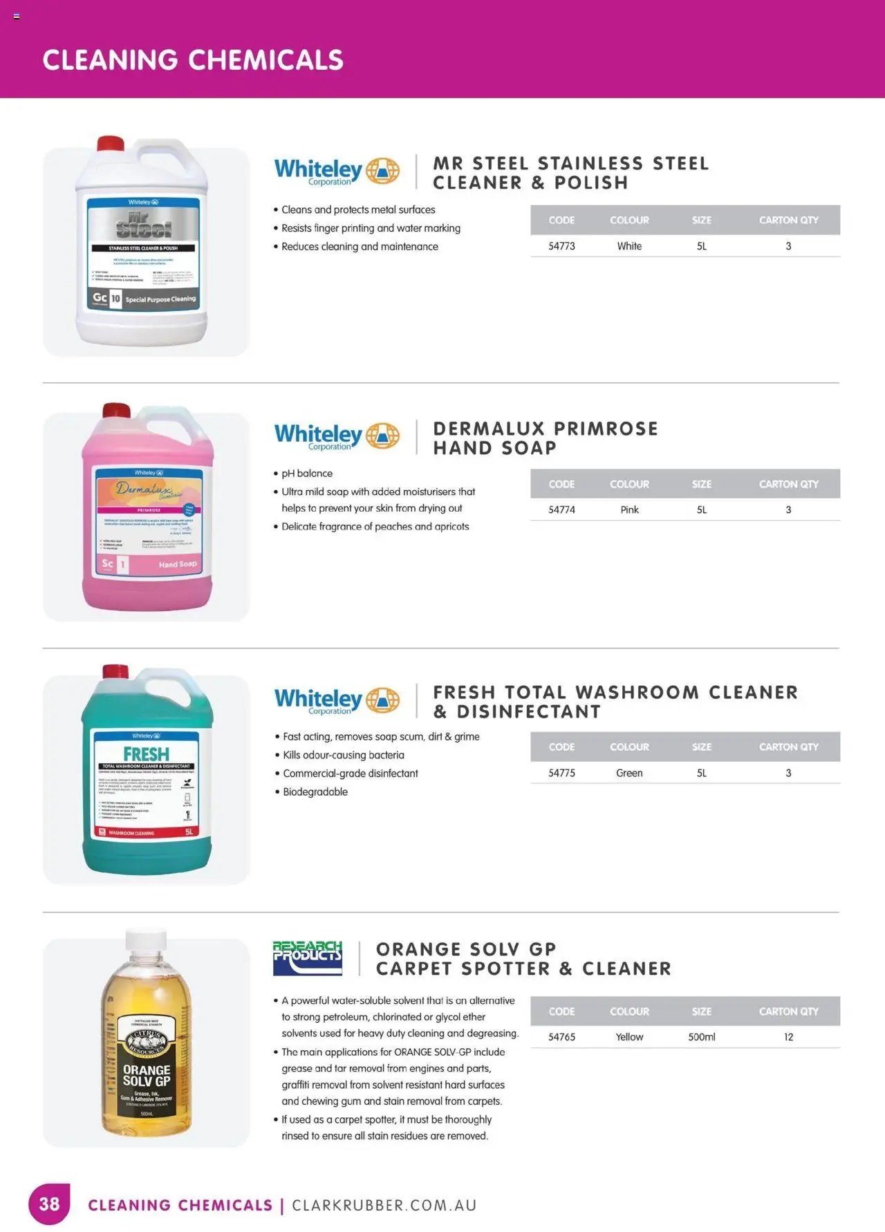 Clark Rubber catalogue from 05/05/2025 Catalogue
