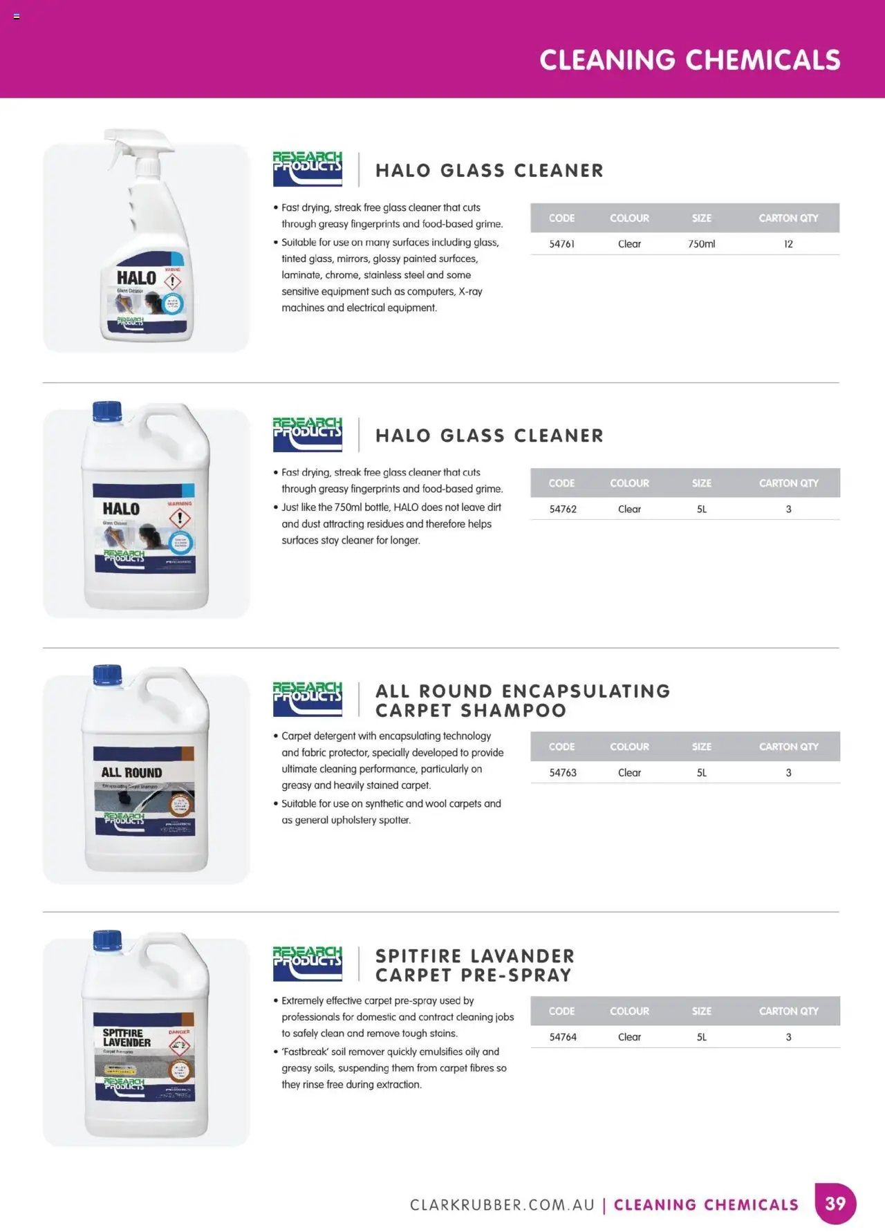 Clark Rubber catalogue from 05/05/2025 Catalogue