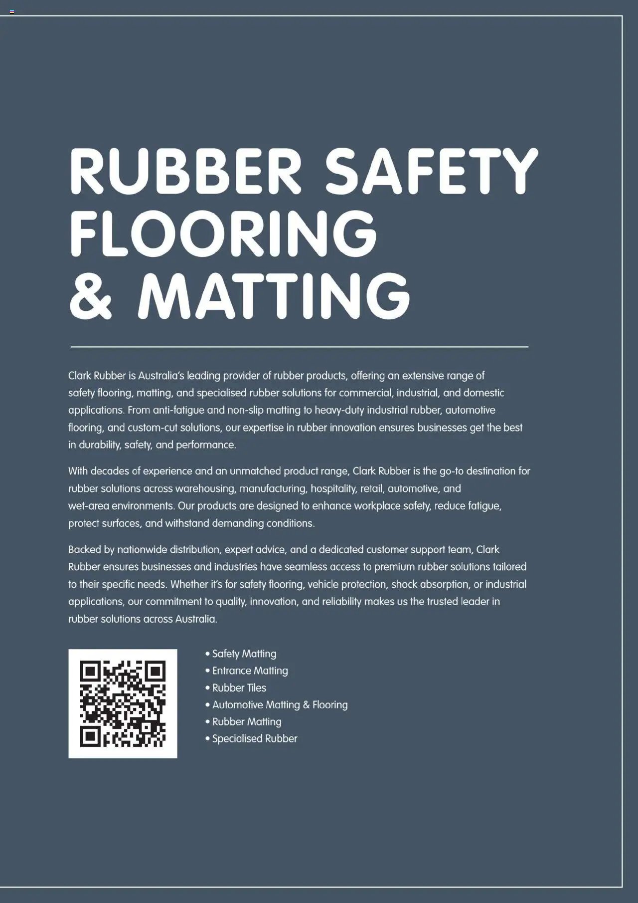 Clark Rubber catalogue from 05/05/2025 Catalogue