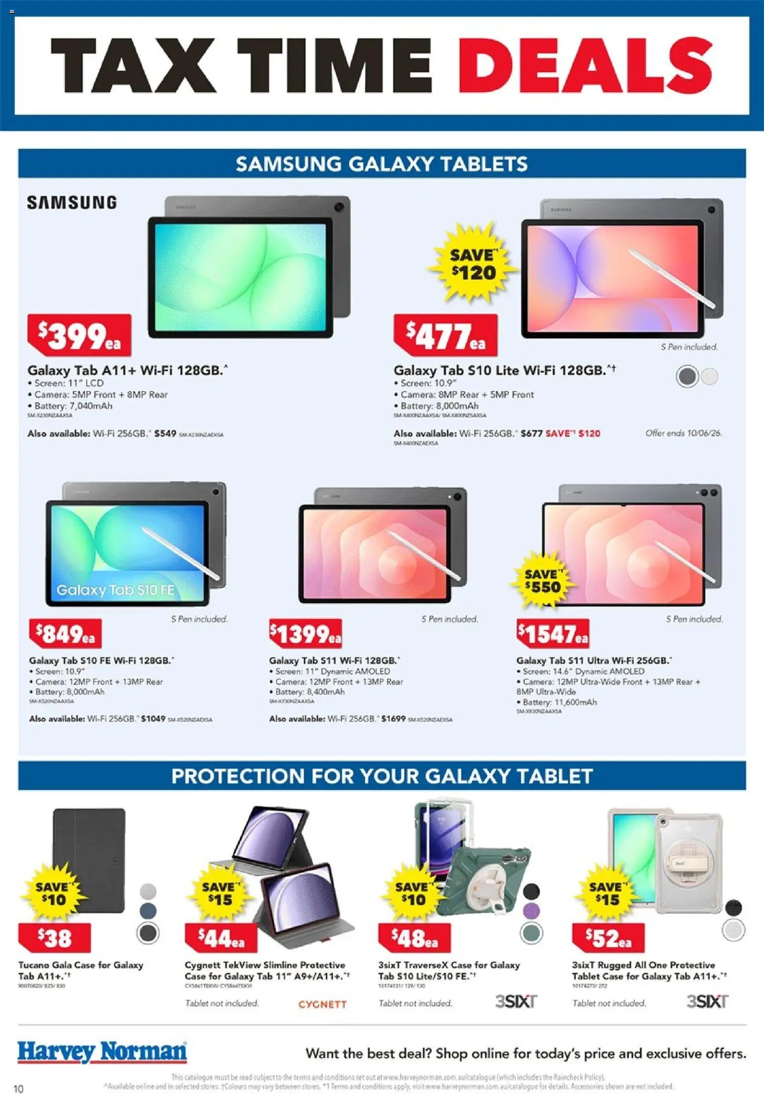 Harvey Norman catalogue from 05/06/2026 Harvey Norman Tax time deals