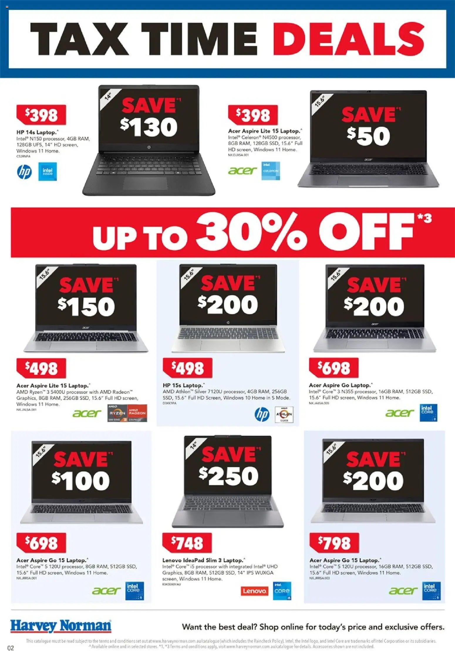 Harvey Norman catalogue from 05/06/2026 Harvey Norman Tax time deals