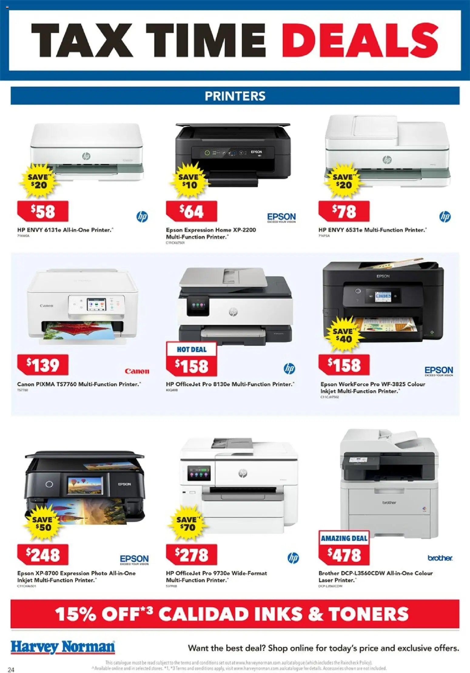 Harvey Norman catalogue from 05/06/2026 Harvey Norman Tax time deals