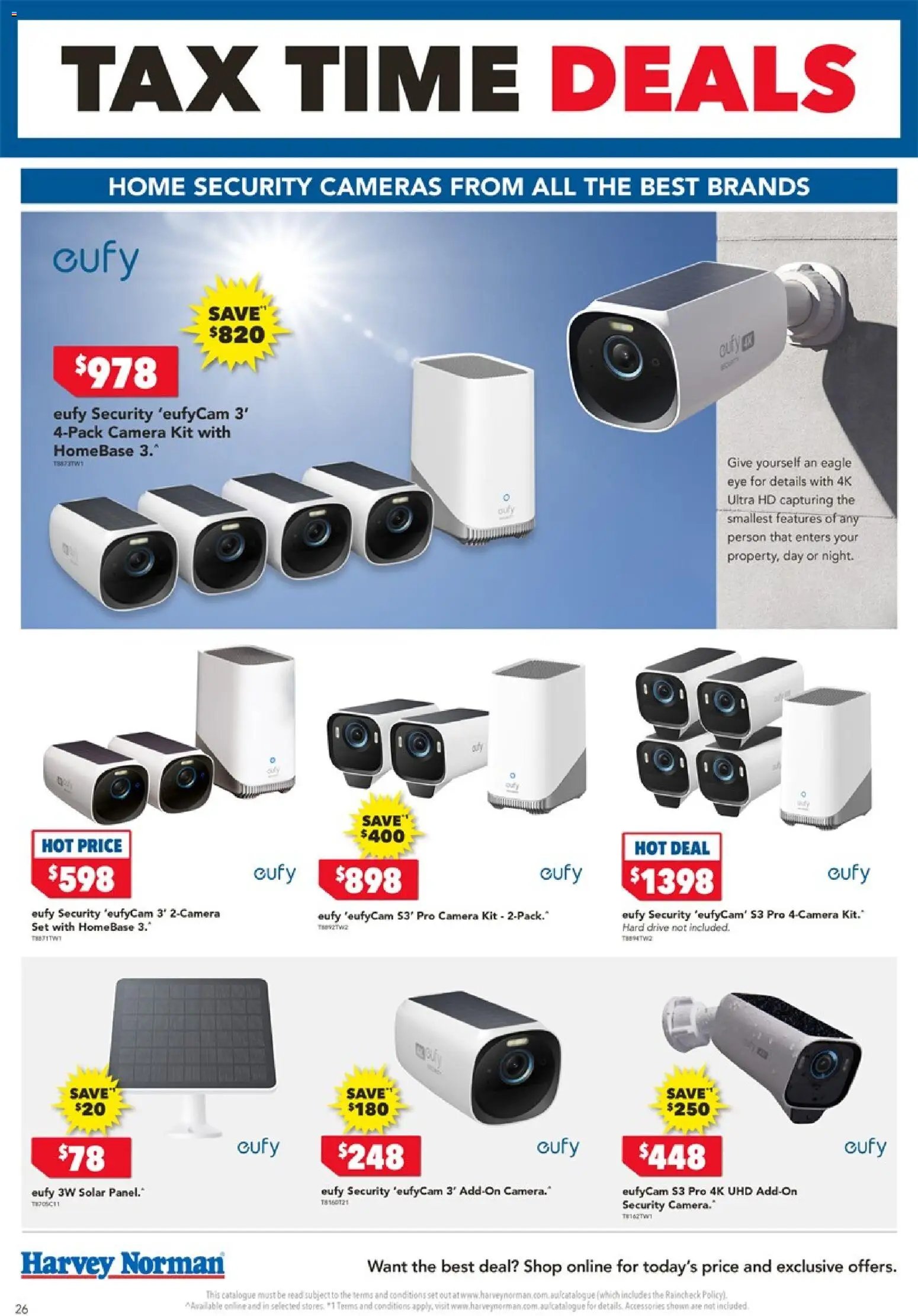 Harvey Norman catalogue from 05/06/2026 Harvey Norman Tax time deals