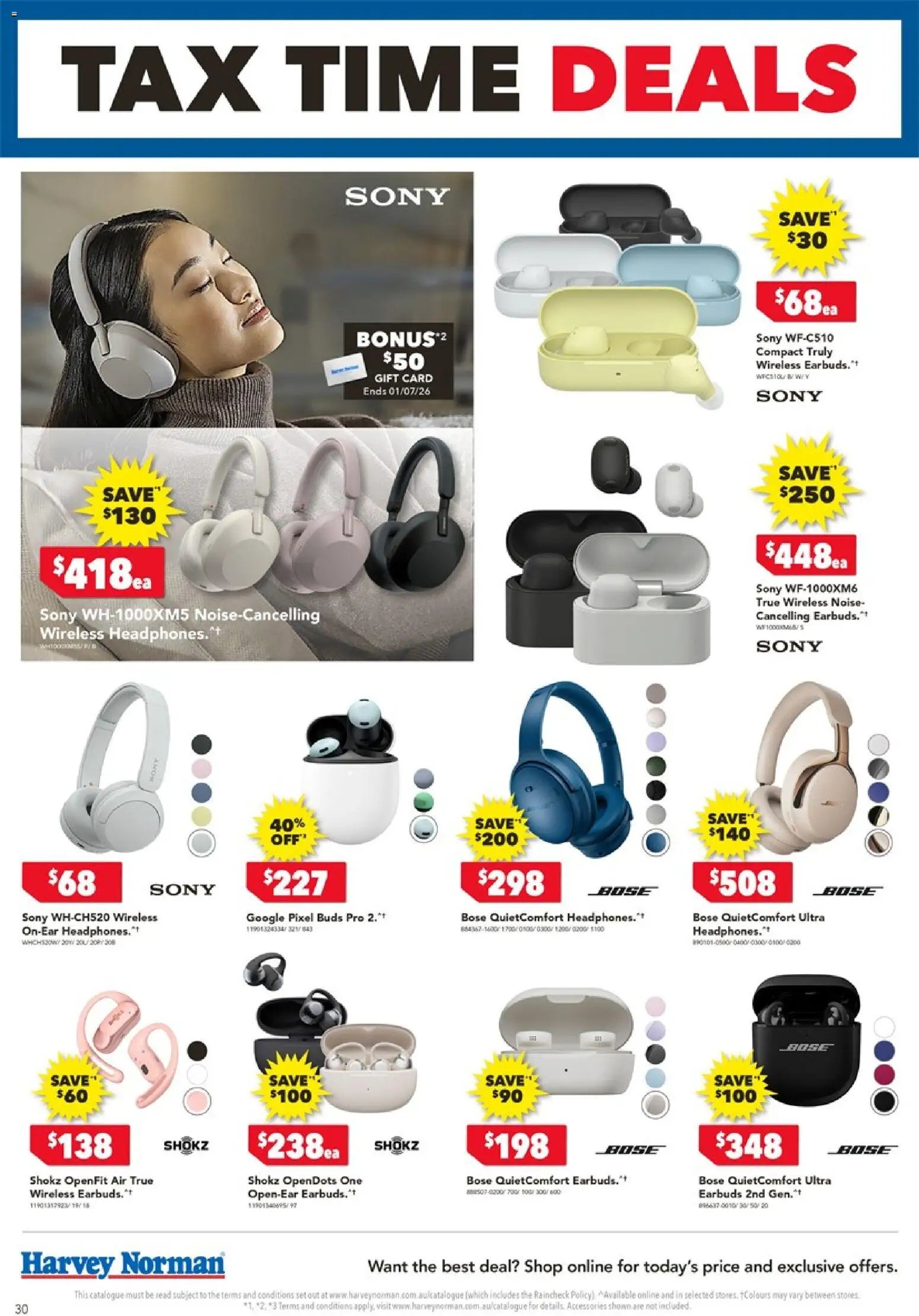 Harvey Norman catalogue from 05/06/2026 Harvey Norman Tax time deals