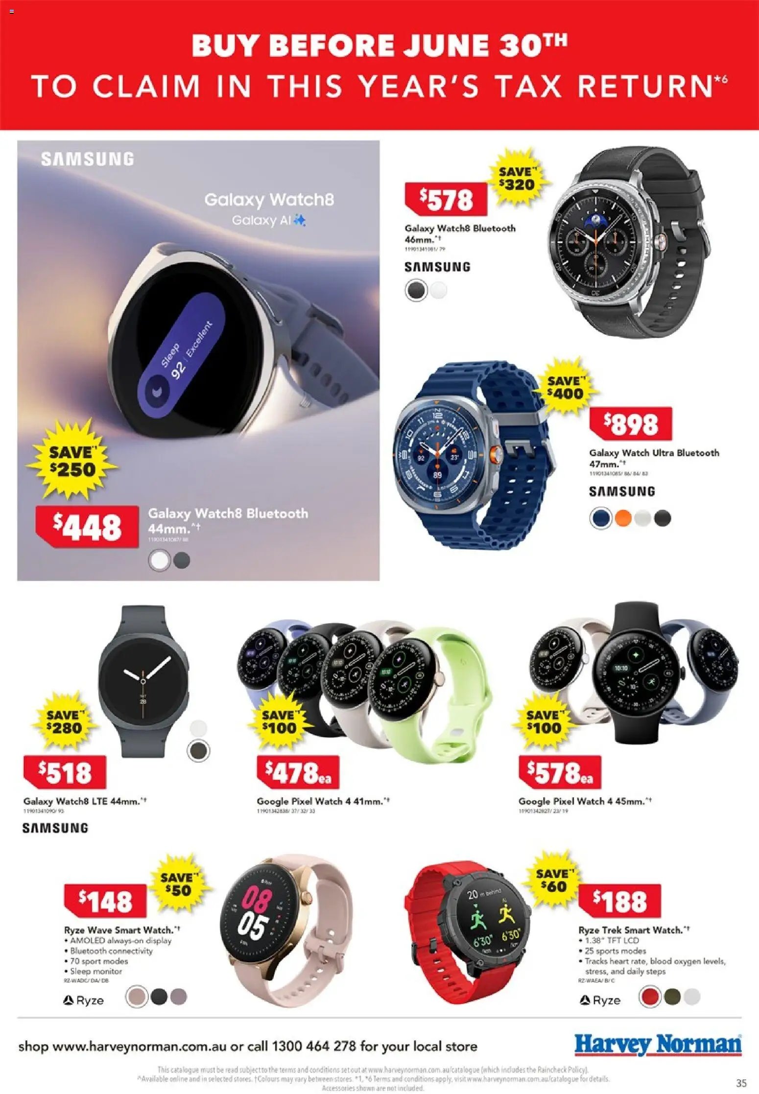 Harvey Norman catalogue from 05/06/2026 Harvey Norman Tax time deals
