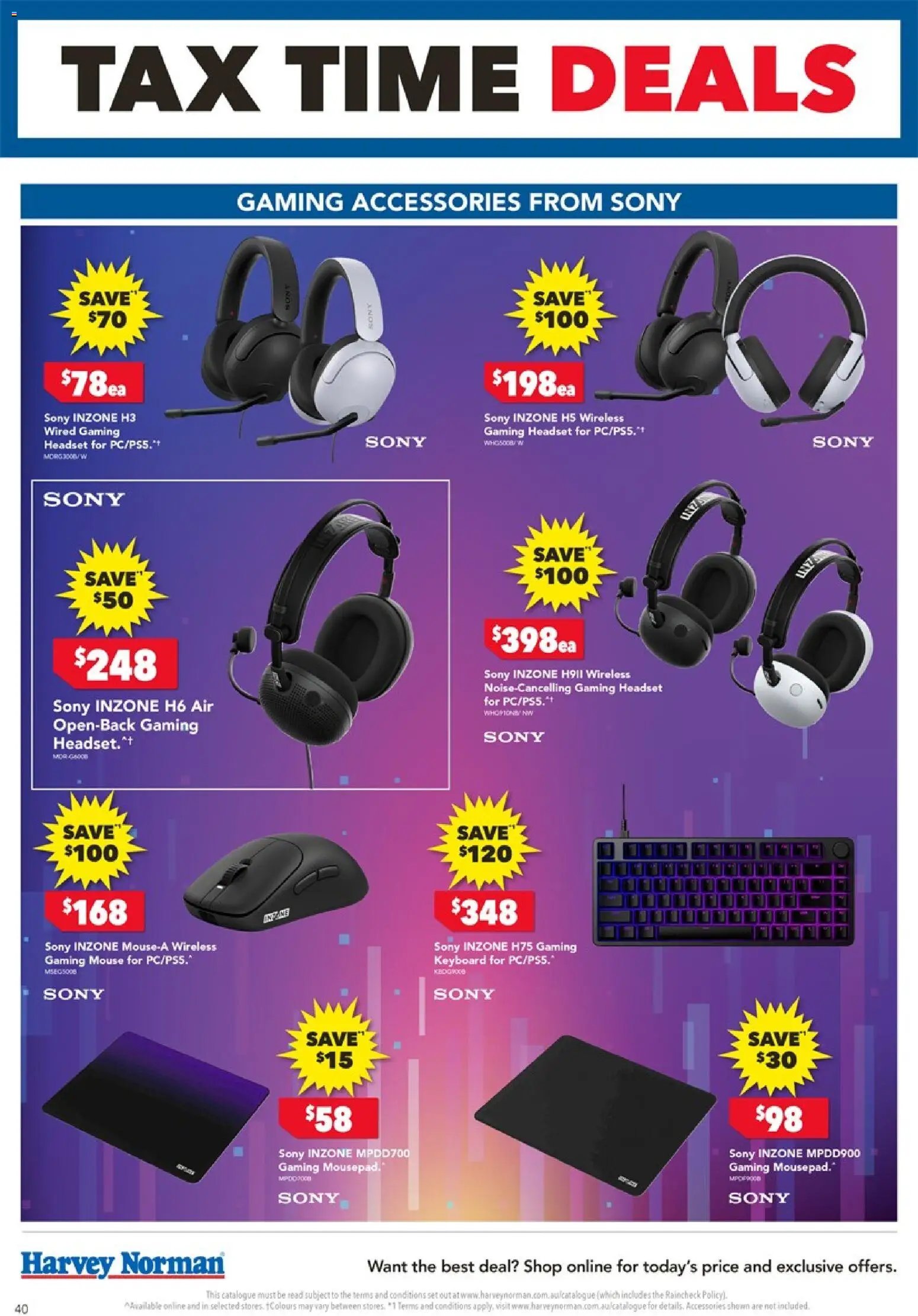 Harvey Norman catalogue from 05/06/2026 Harvey Norman Tax time deals