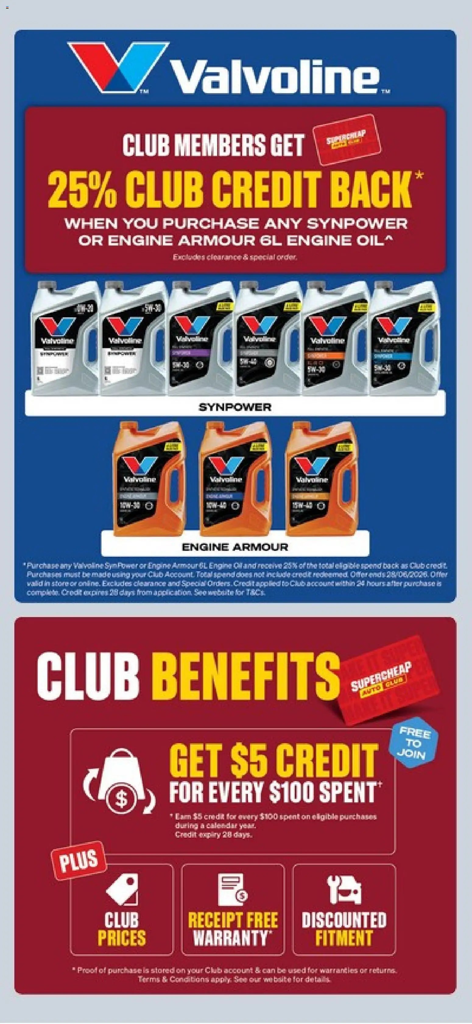 Supercheap Auto catalogue from 10/06/2026 Supercheap Auto catalogue