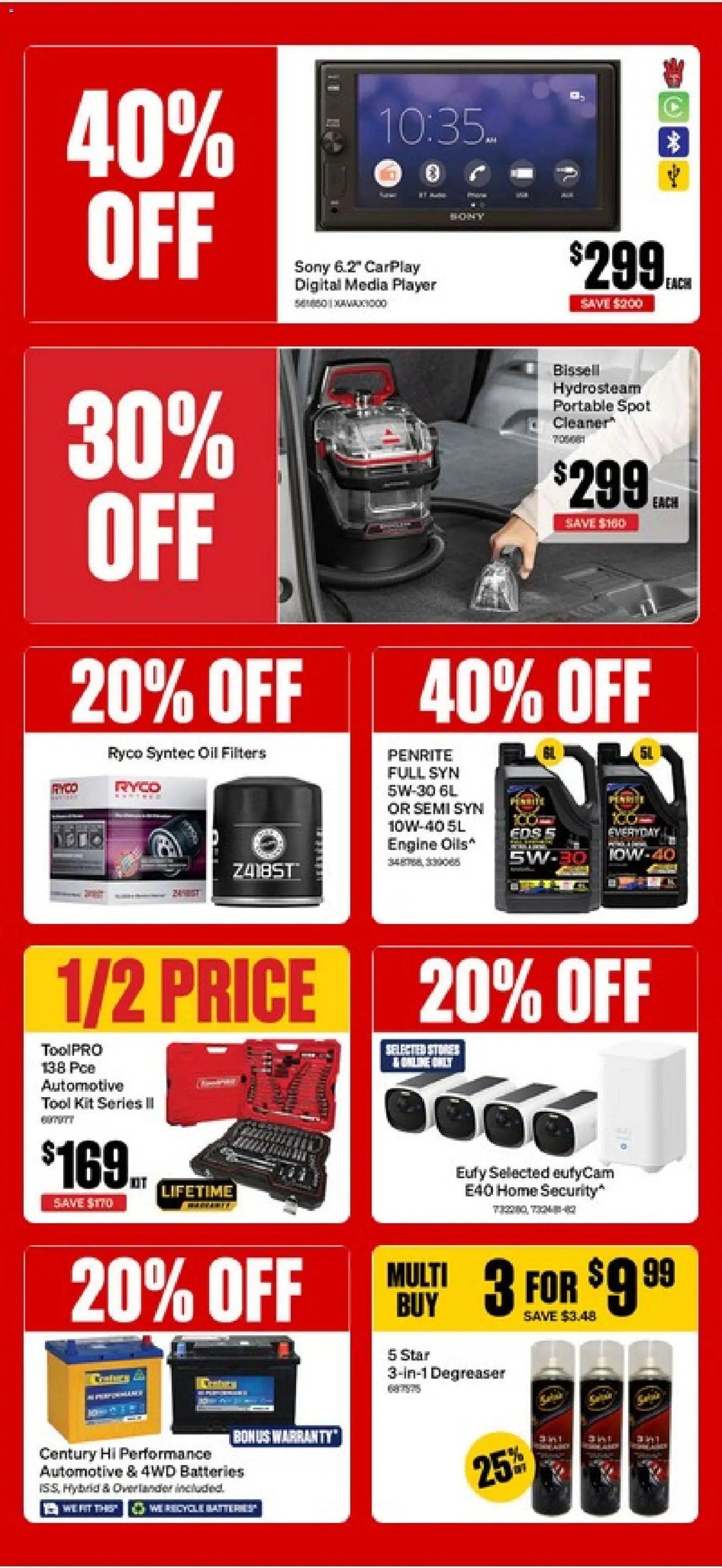 Supercheap Auto catalogue from 10/06/2026 Supercheap Auto catalogue