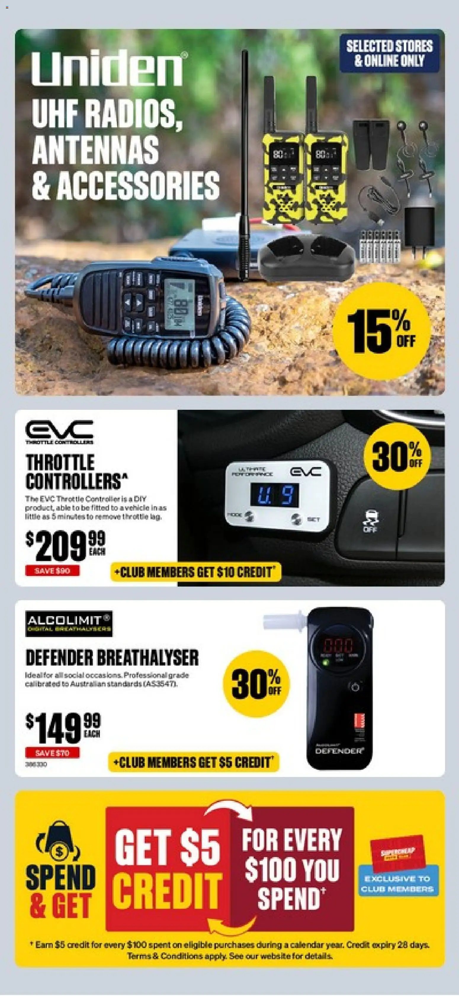 Supercheap Auto catalogue from 10/06/2026 Supercheap Auto catalogue