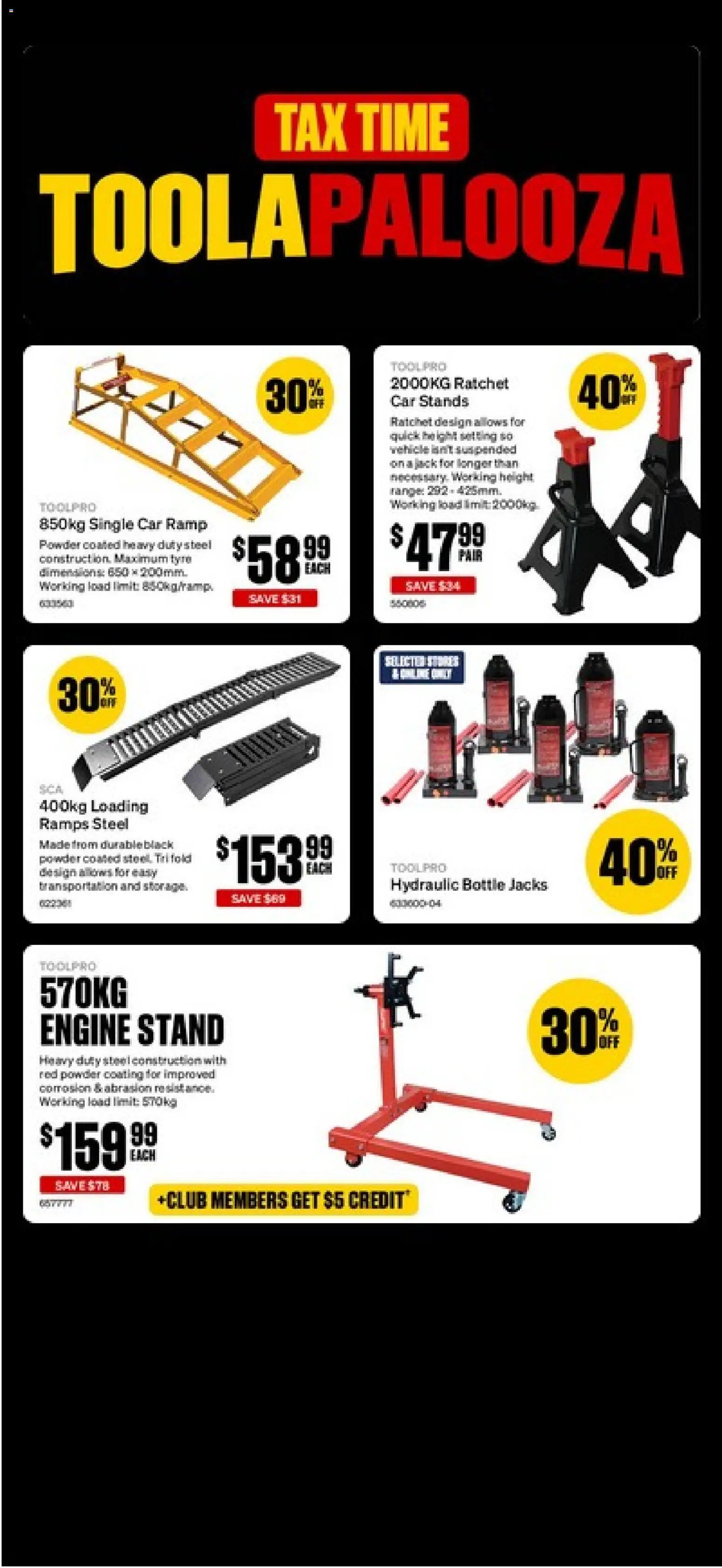 Supercheap Auto catalogue from 10/06/2026 Supercheap Auto catalogue