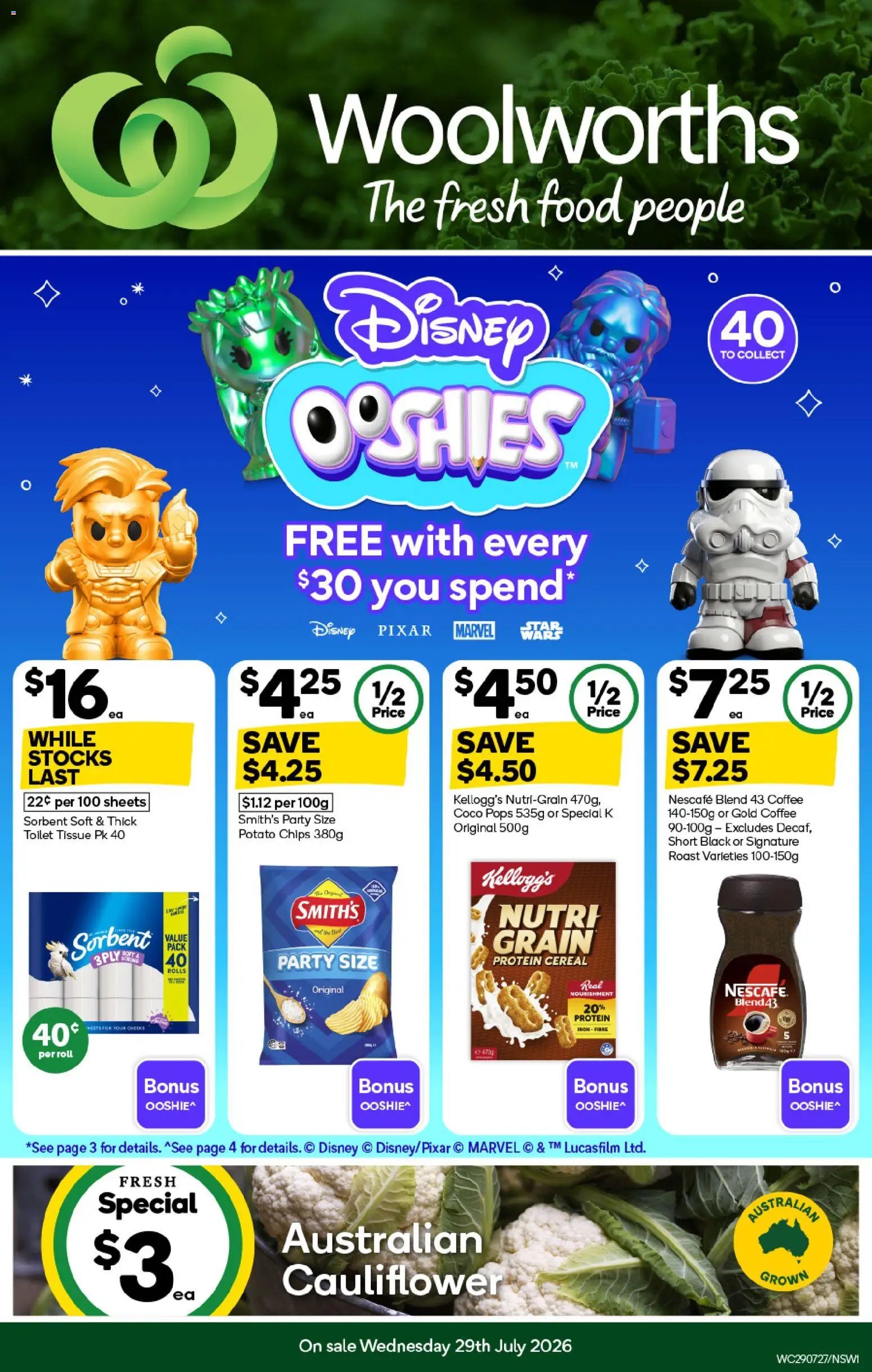 Woolworths catalogue from 29/07/2026 Woolworths catalogue