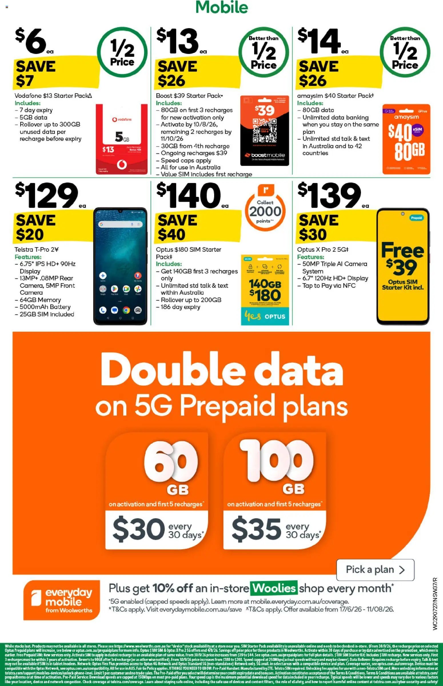 Woolworths catalogue from 29/07/2026 Woolworths catalogue
