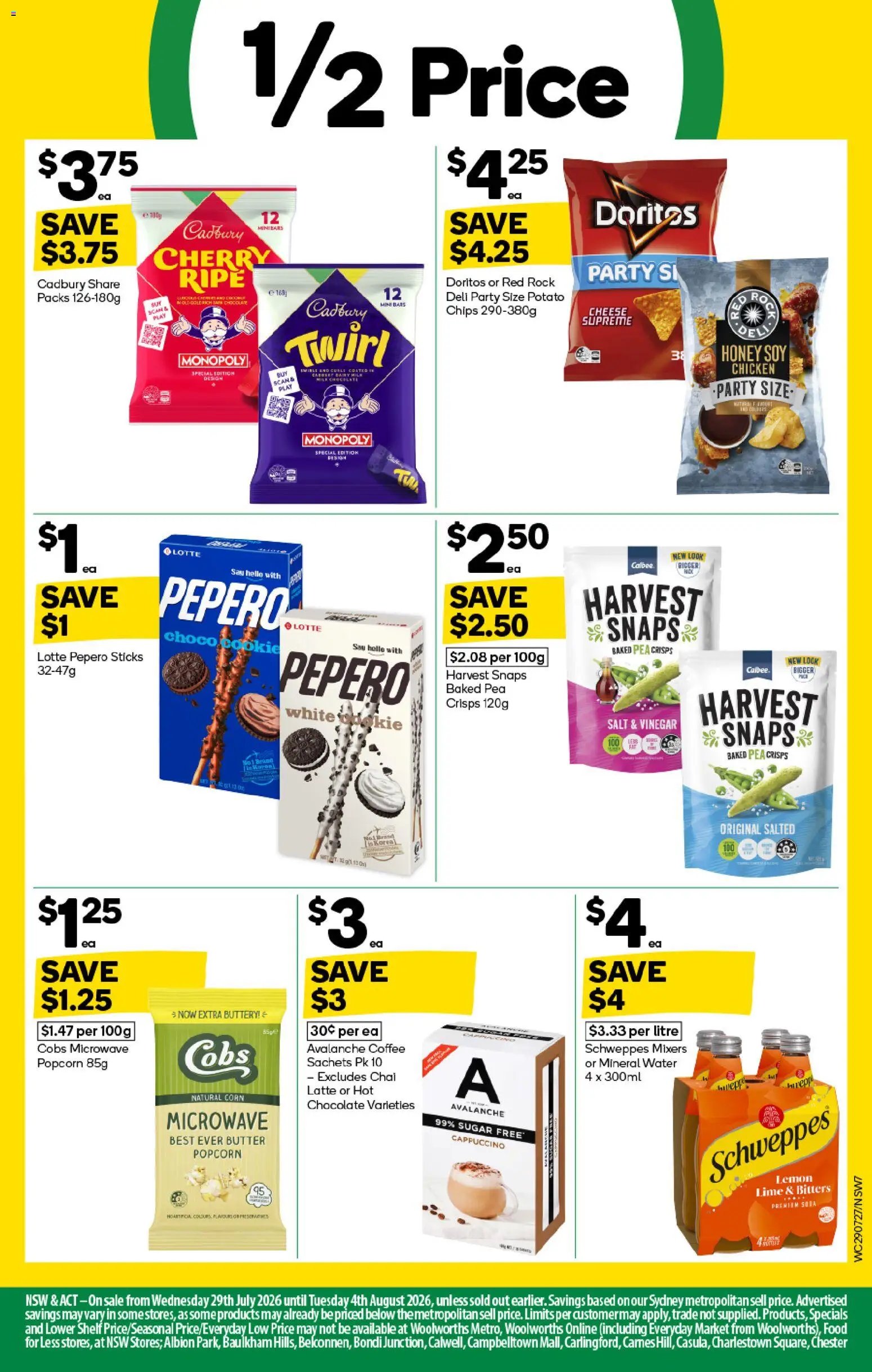 Woolworths catalogue from 29/07/2026 Woolworths catalogue