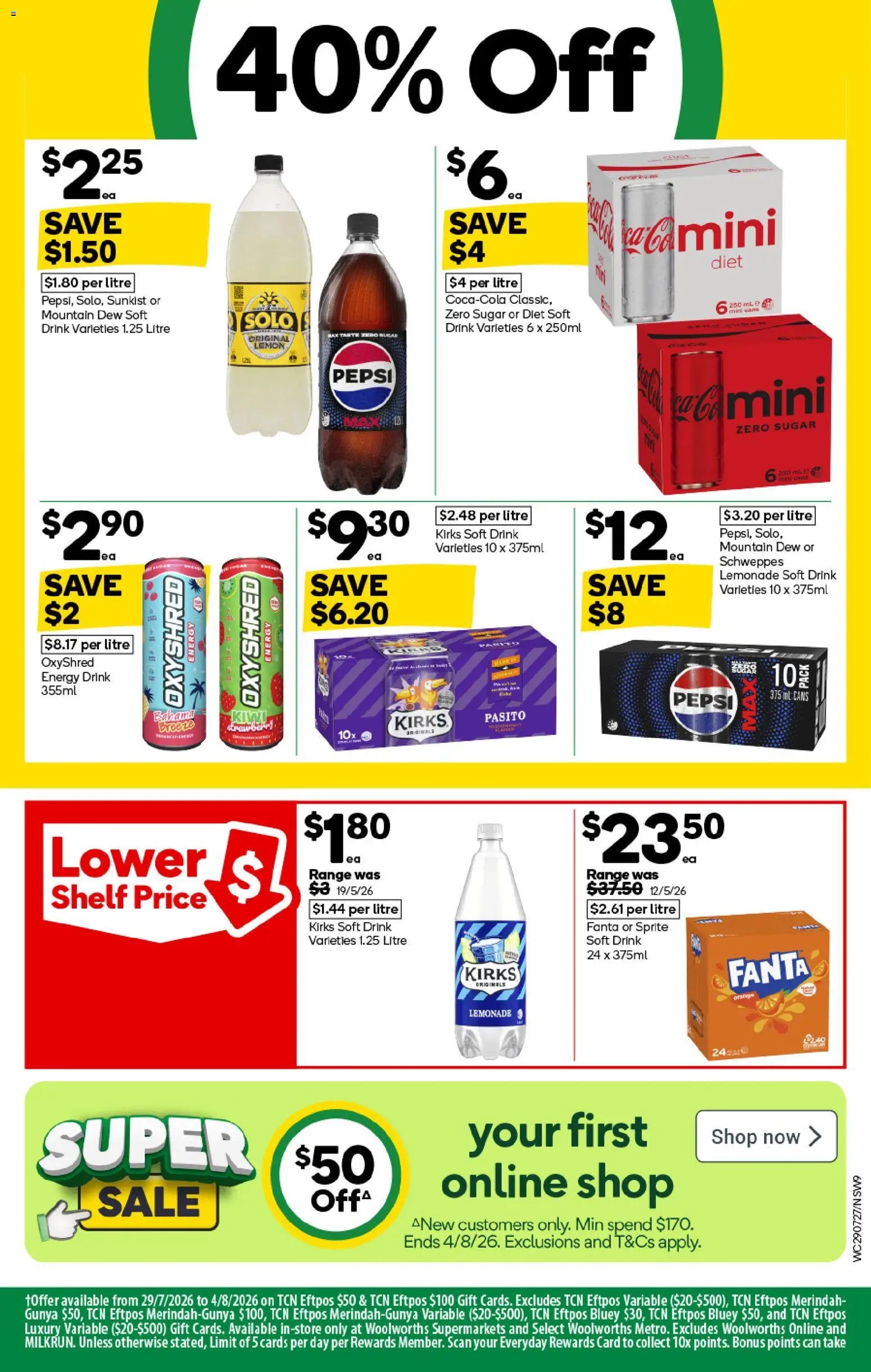 Woolworths catalogue from 29/07/2026 Woolworths catalogue
