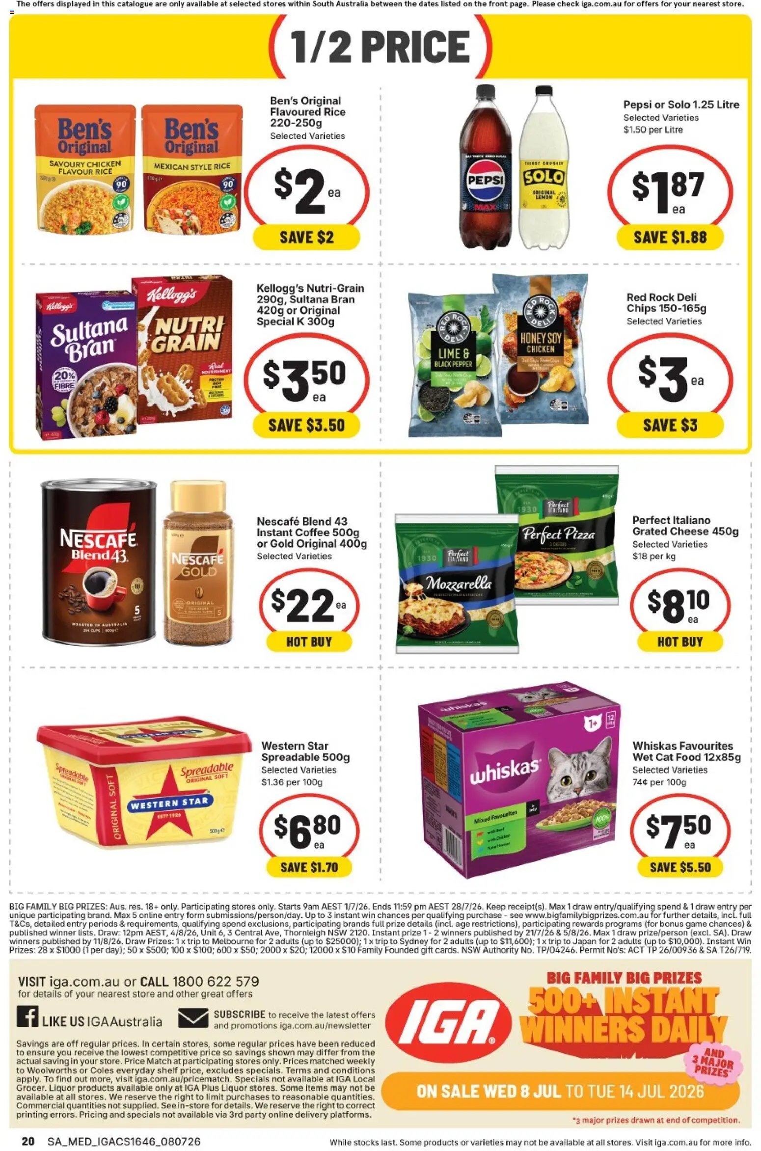 IGA catalogue from 08/07/2026 IGA catalogue SA