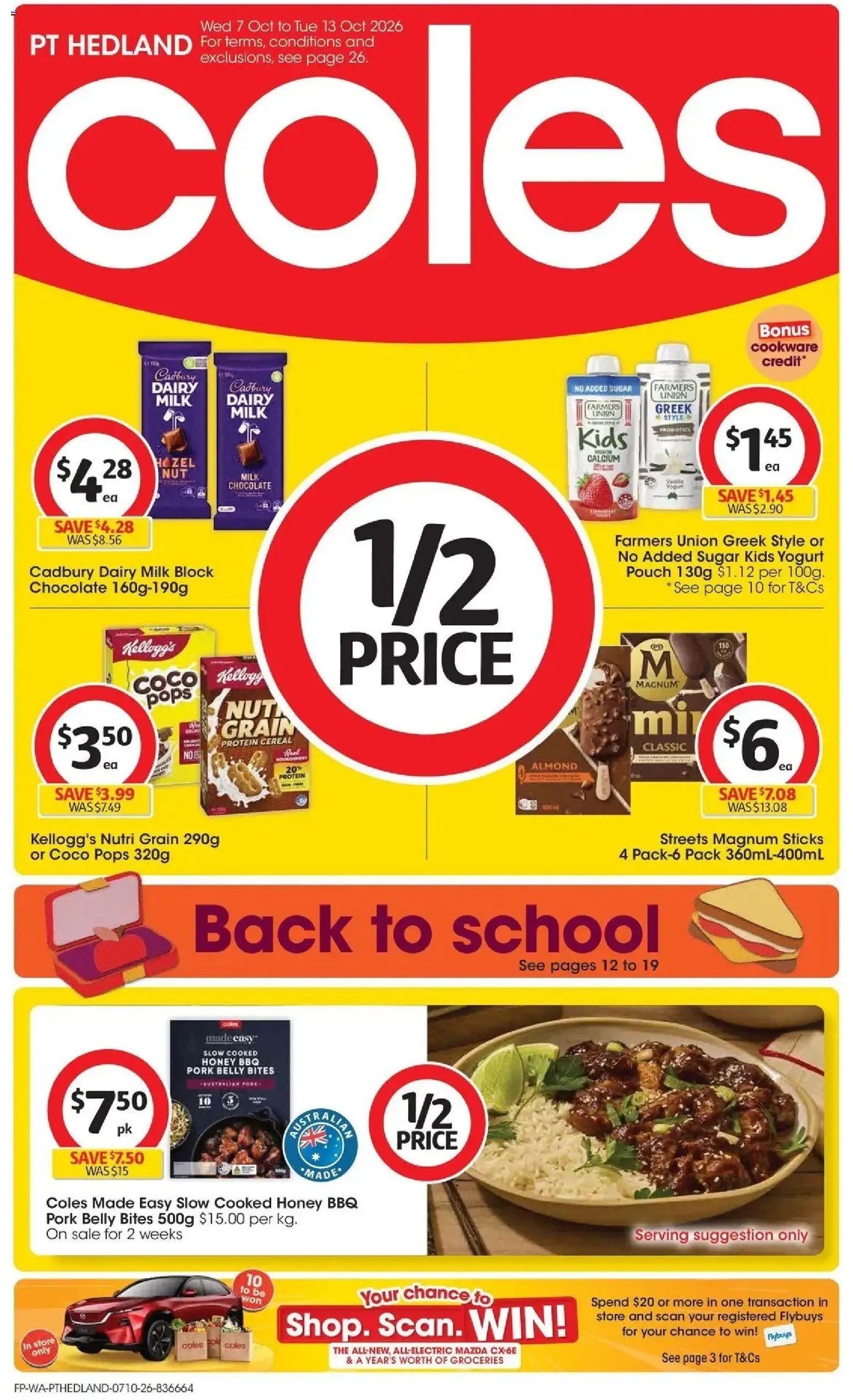 Coles catalogue from 07/10/2026 Coles catalogue PT Hedland