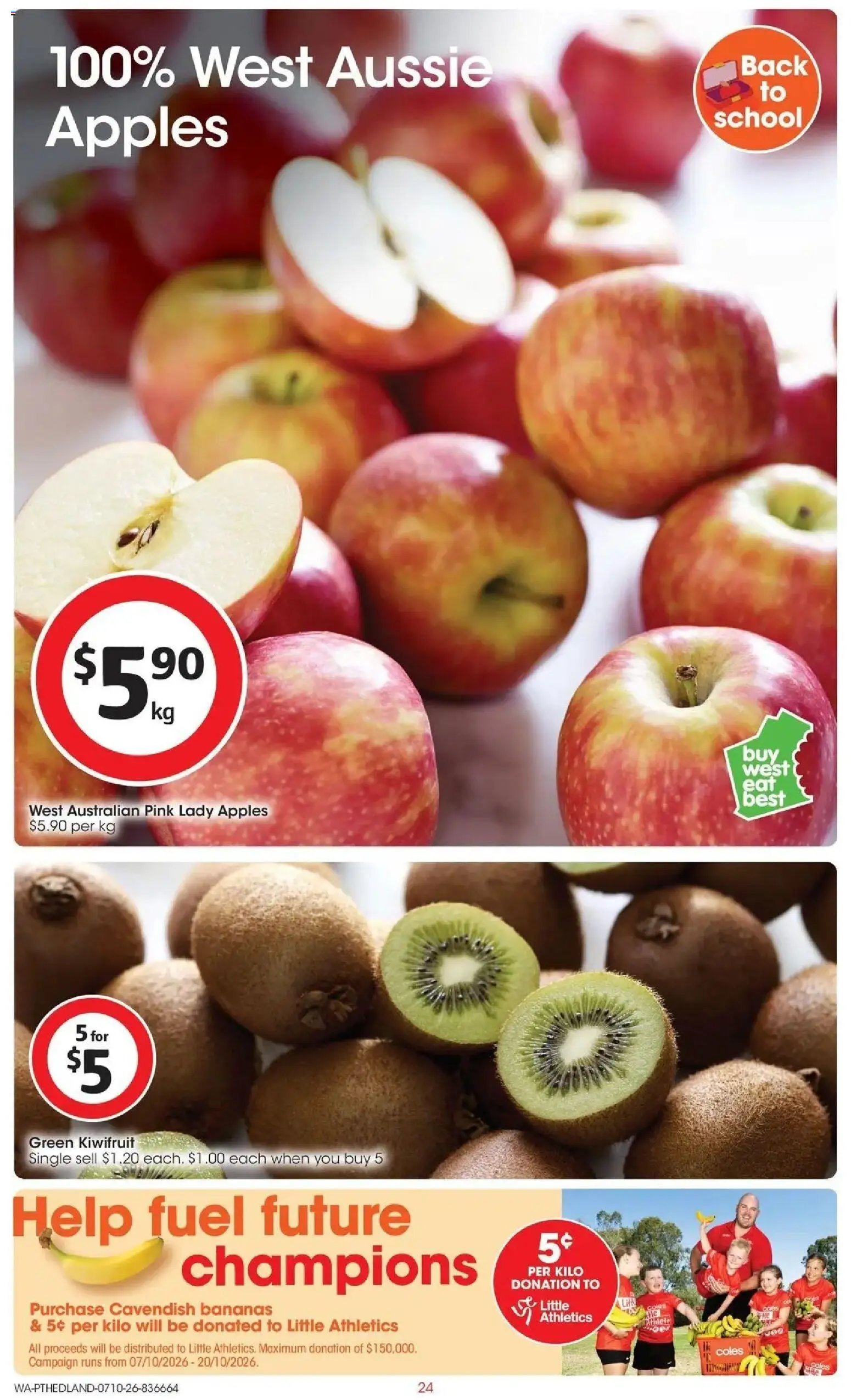 Coles catalogue from 07/10/2026 Coles catalogue PT Hedland