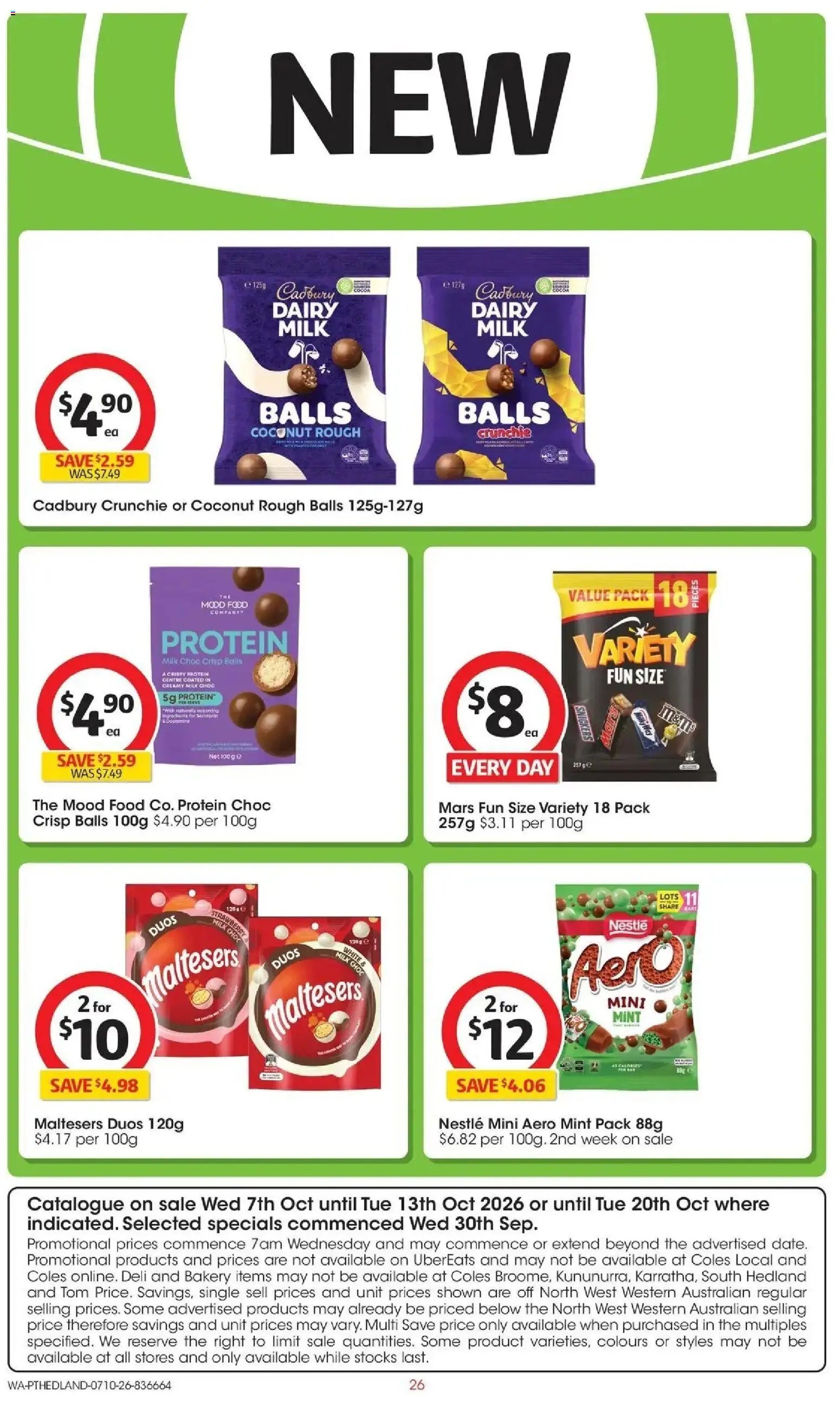 Coles catalogue from 07/10/2026 Coles catalogue PT Hedland