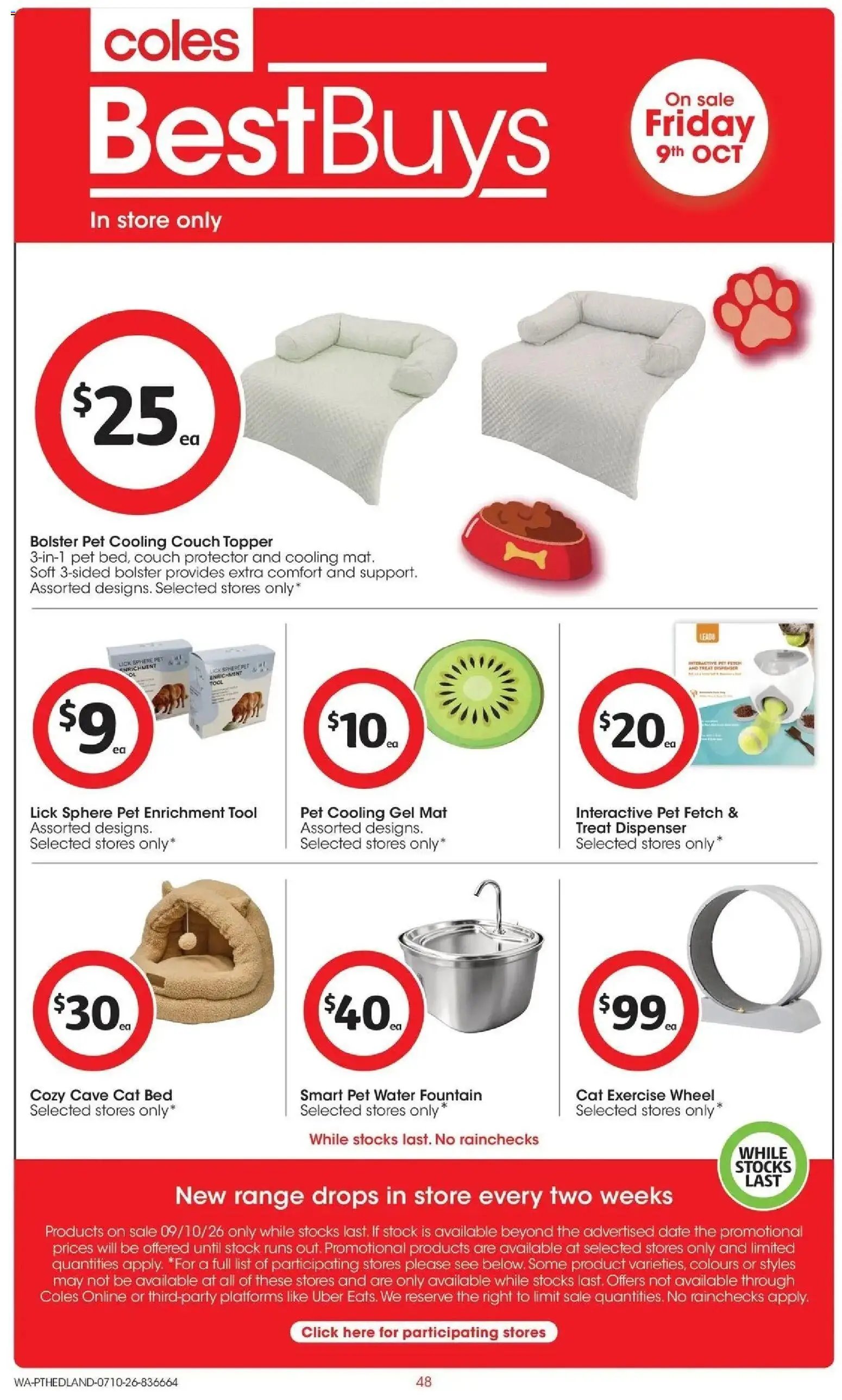 Coles catalogue from 07/10/2026 Coles catalogue PT Hedland