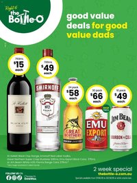 The Bottle-O catalogue from 17/08/2026 Good Value Booze, For Good Value Dads. 17/08