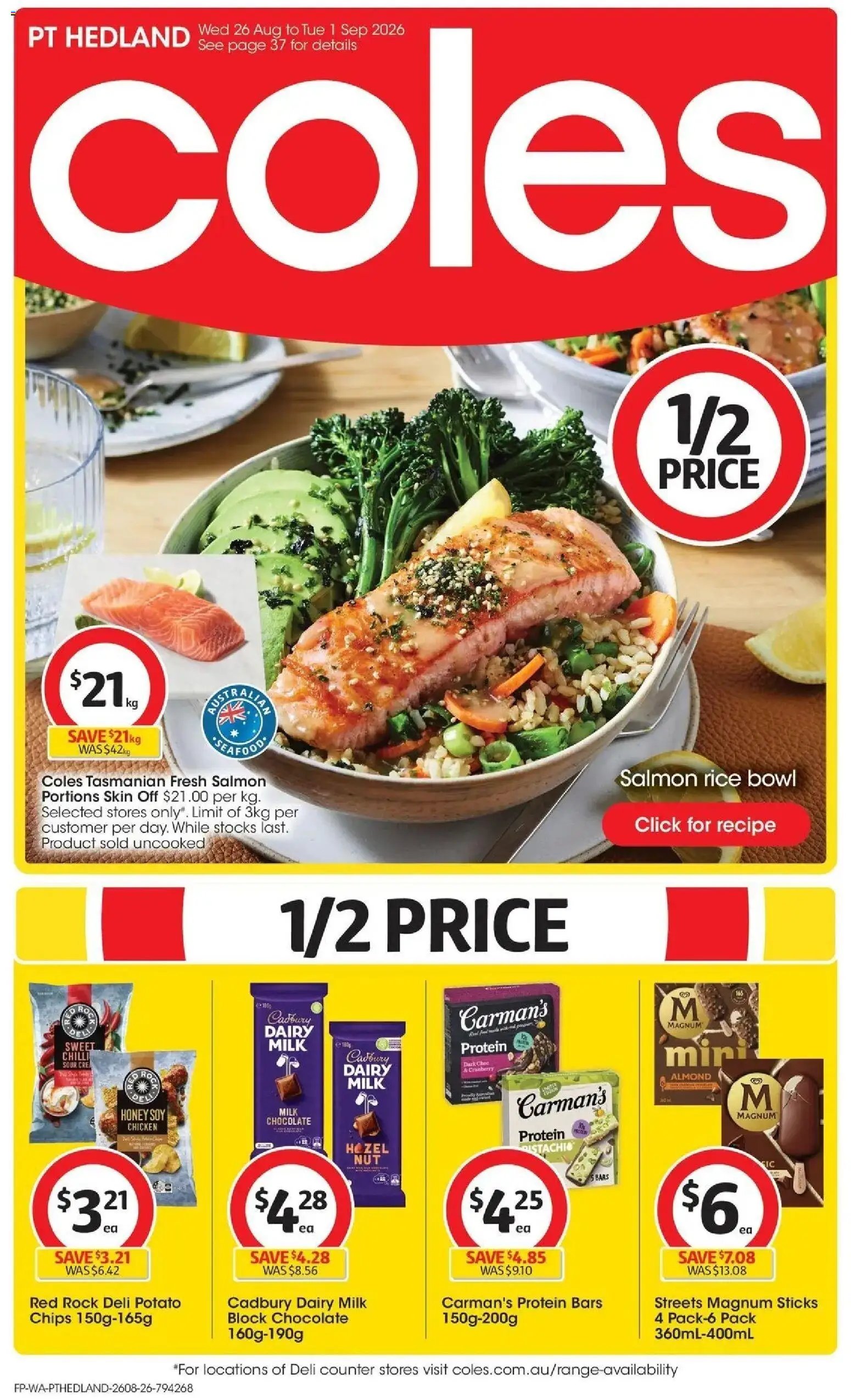 Coles catalogue from 26/08/2026 Coles Catalogue PT Hedland