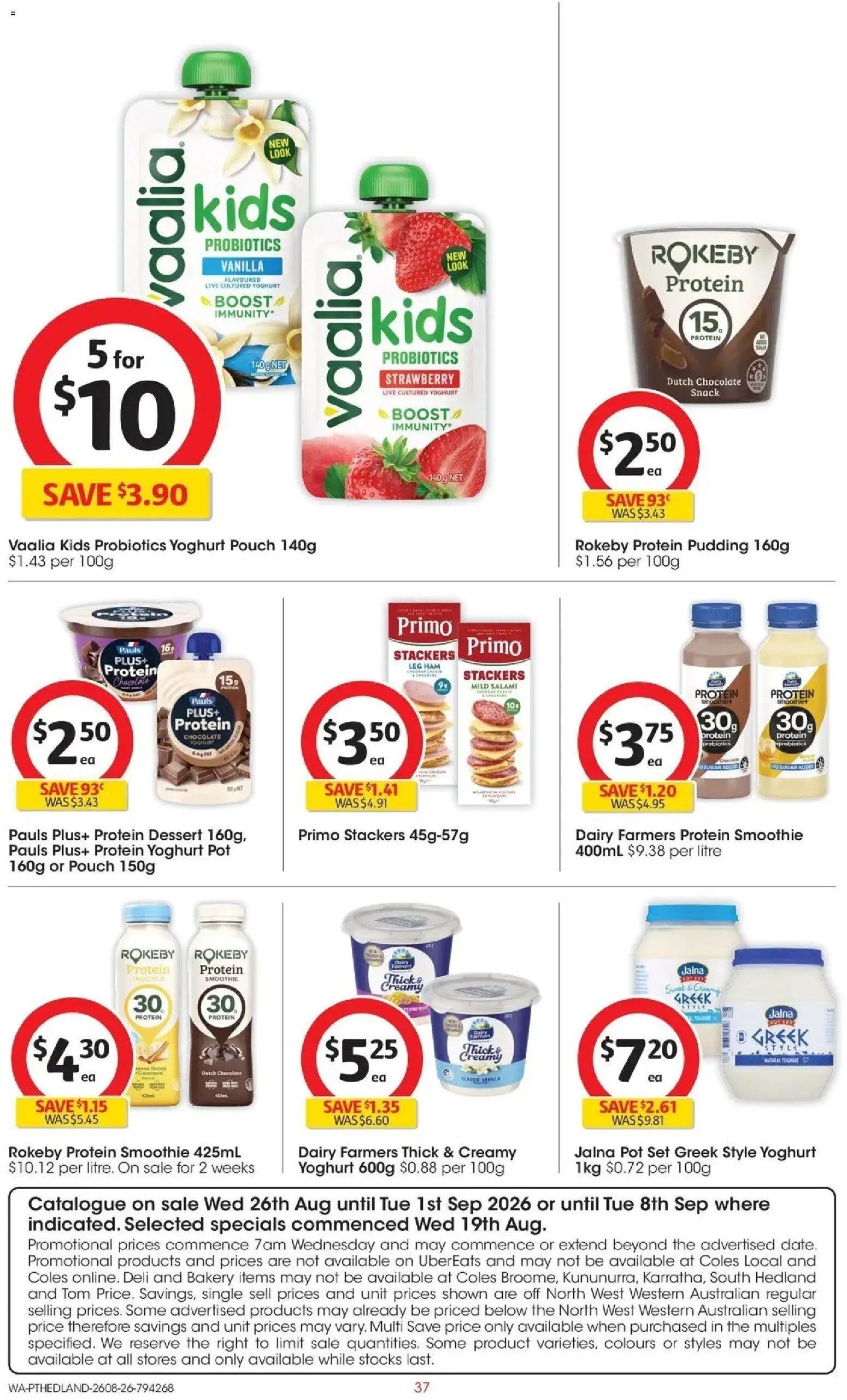 Coles catalogue from 26/08/2026 Coles Catalogue PT Hedland