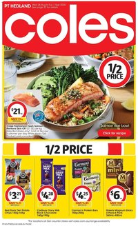 Coles catalogue from 26/08/2026 Coles Catalogue PT Hedland