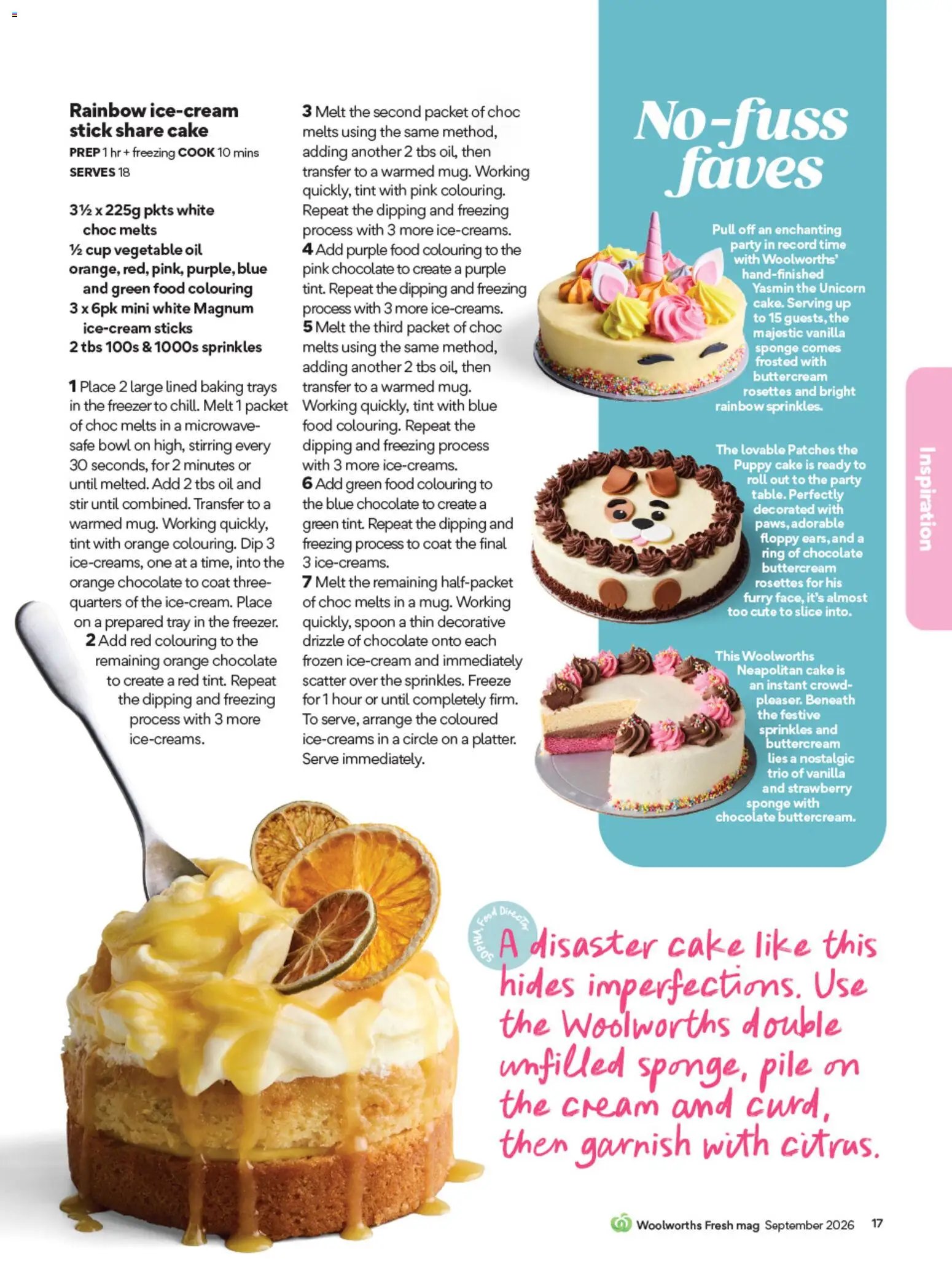 Woolworths catalogue from 01/09/2026 September magazine