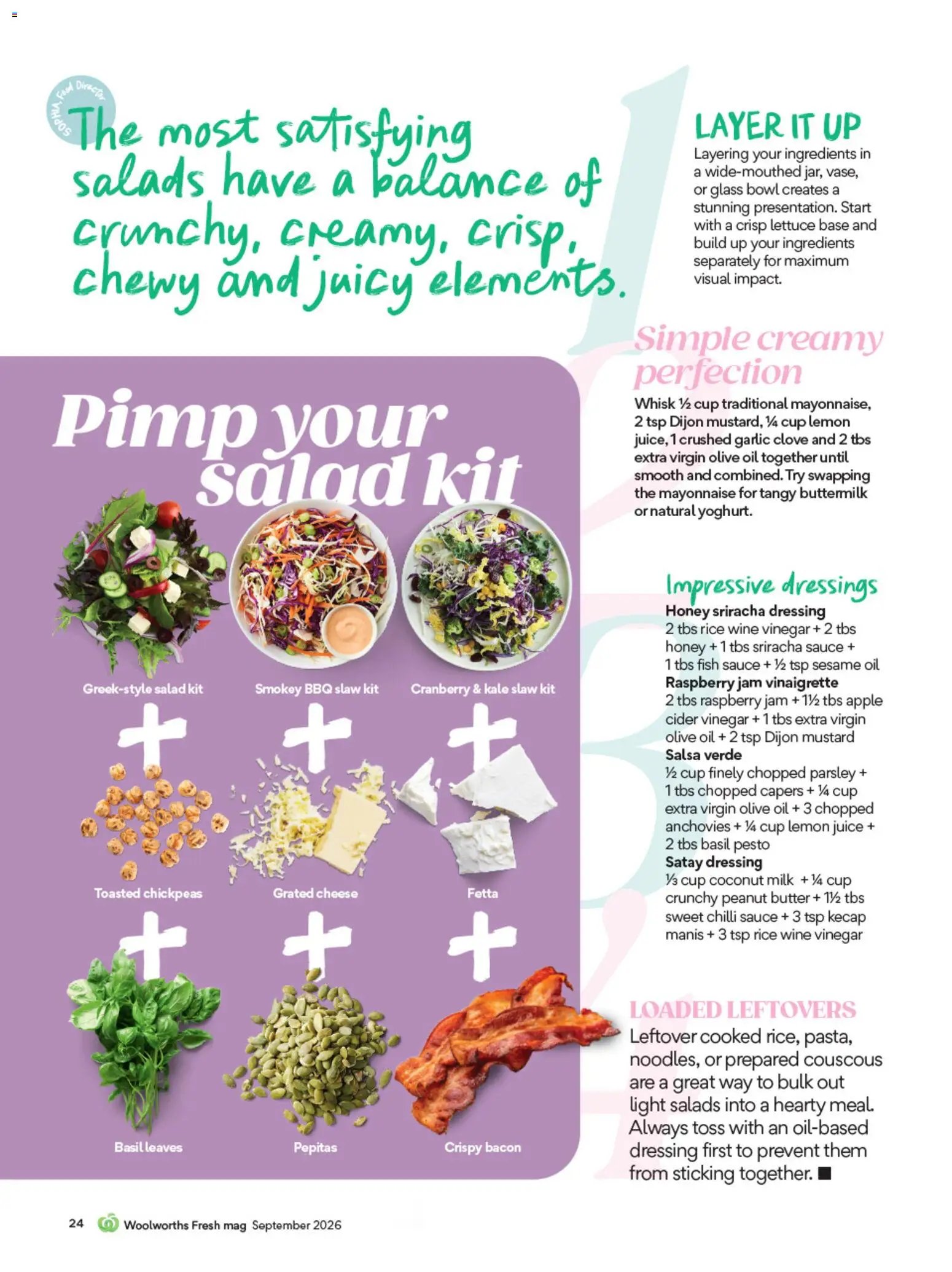Woolworths catalogue from 01/09/2026 September magazine