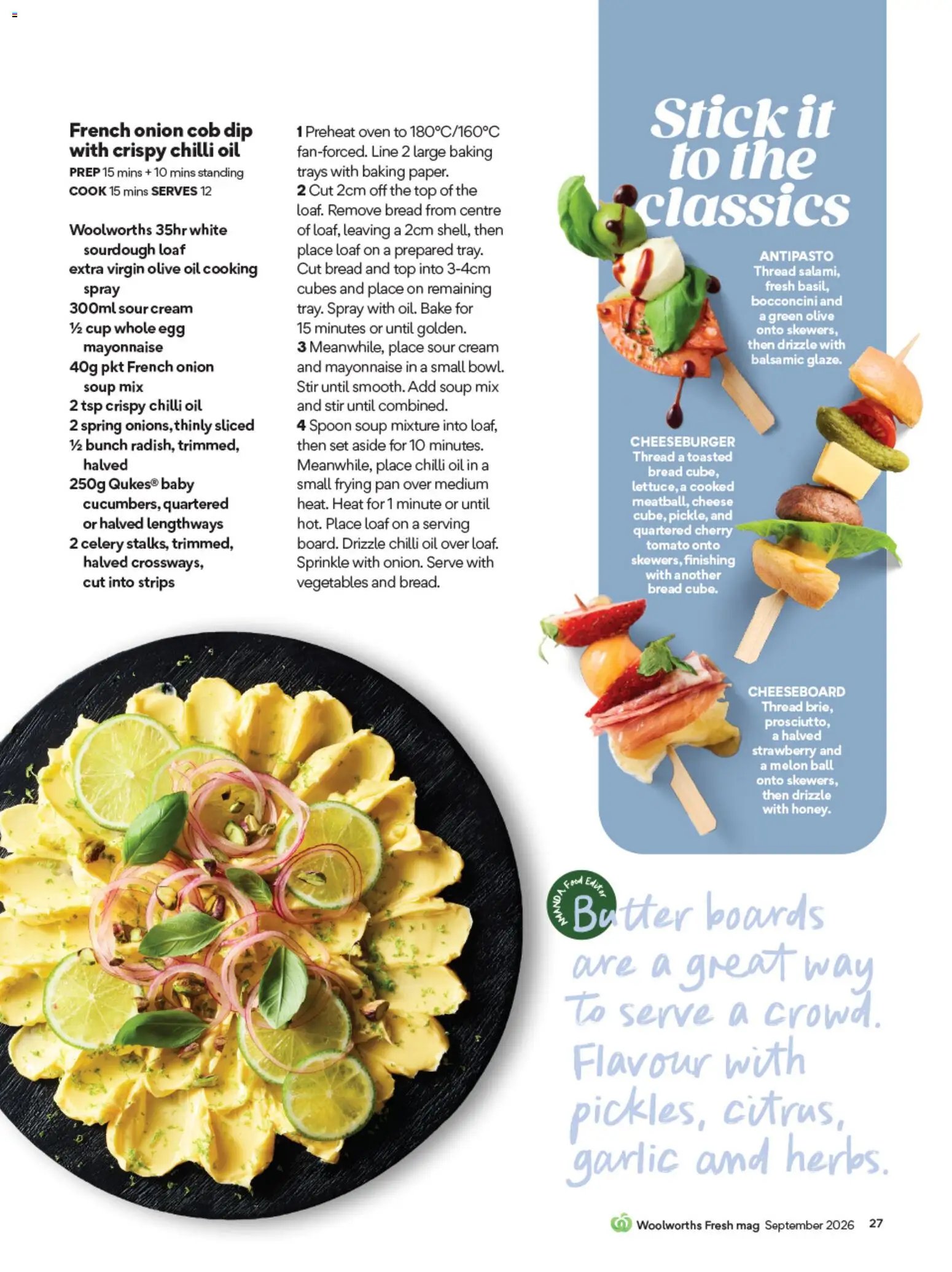 Woolworths catalogue from 01/09/2026 September magazine