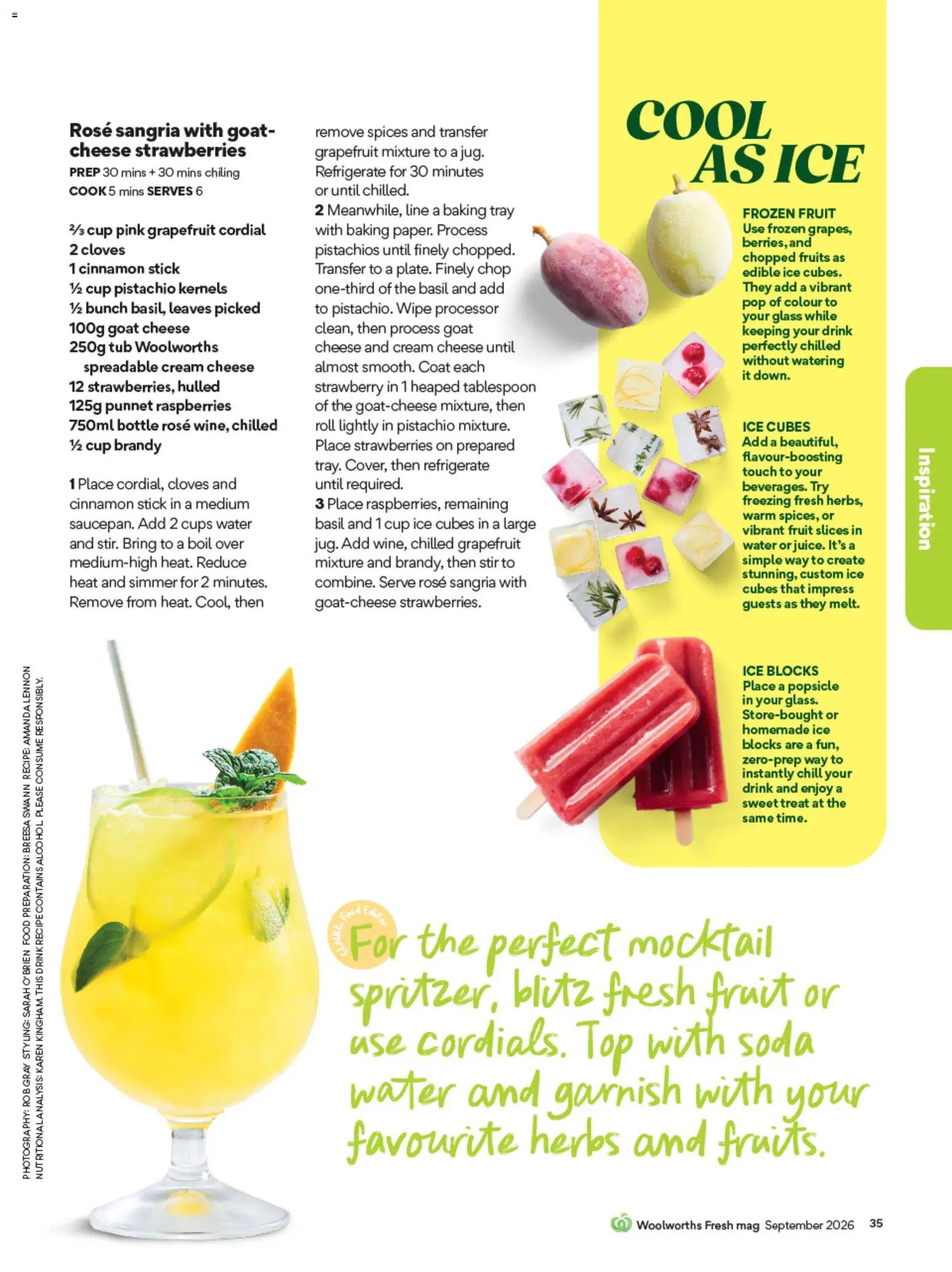 Woolworths catalogue from 01/09/2026 September magazine