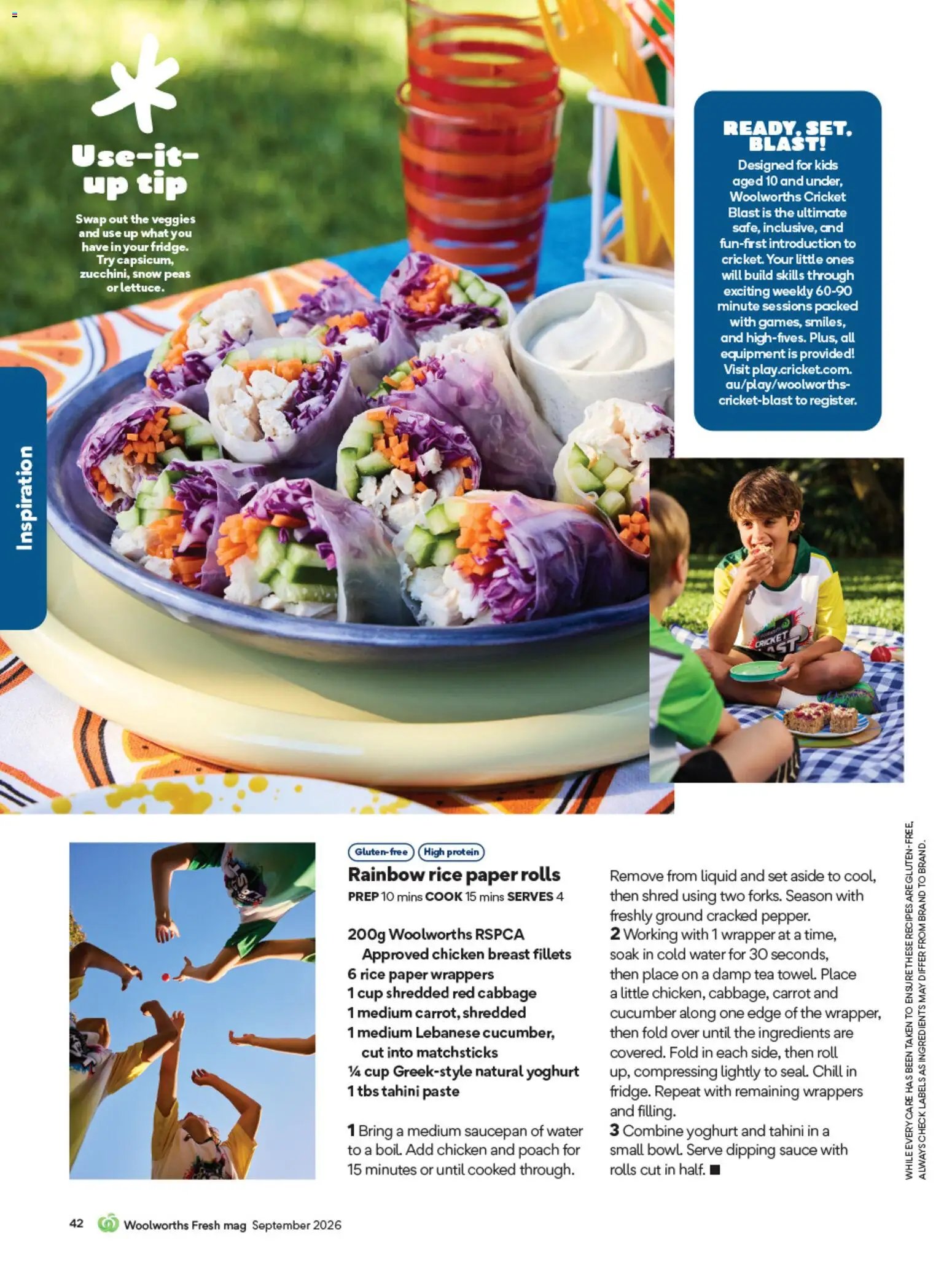 Woolworths catalogue from 01/09/2026 September magazine