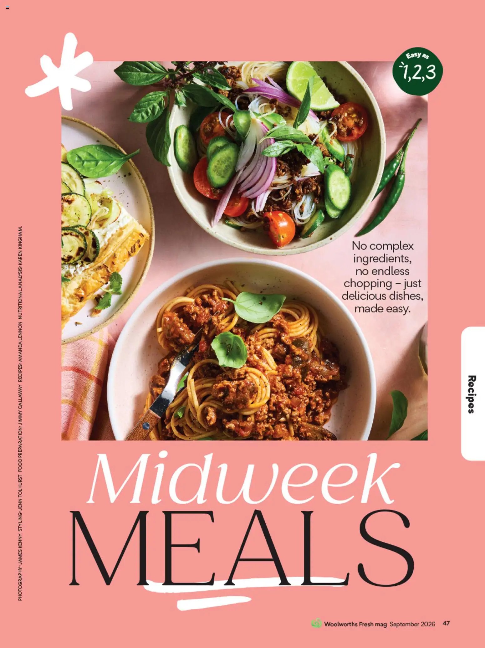 Woolworths catalogue from 01/09/2026 September magazine