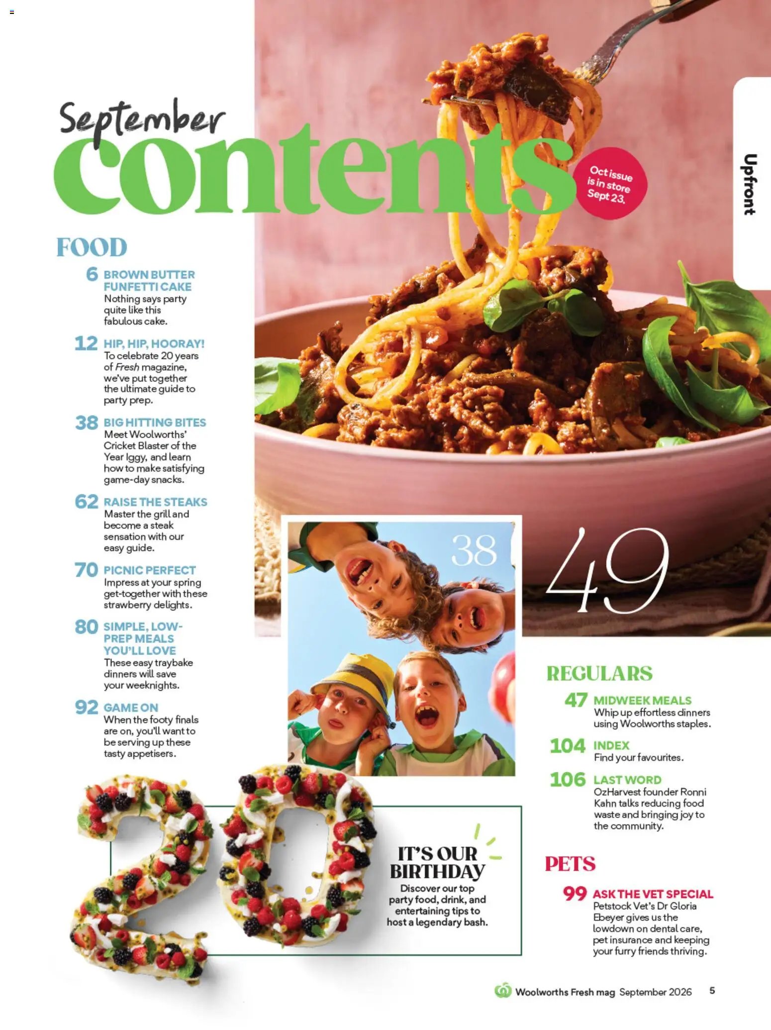 Woolworths catalogue from 01/09/2026 September magazine