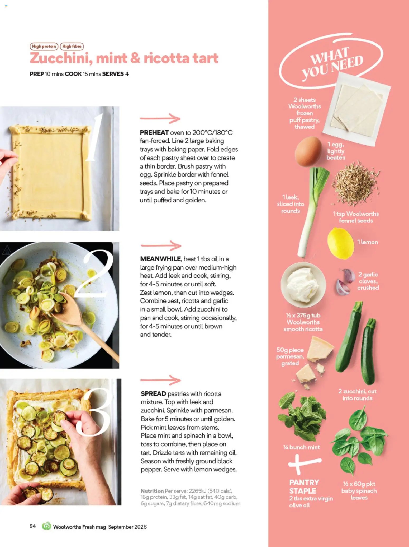 Woolworths catalogue from 01/09/2026 September magazine